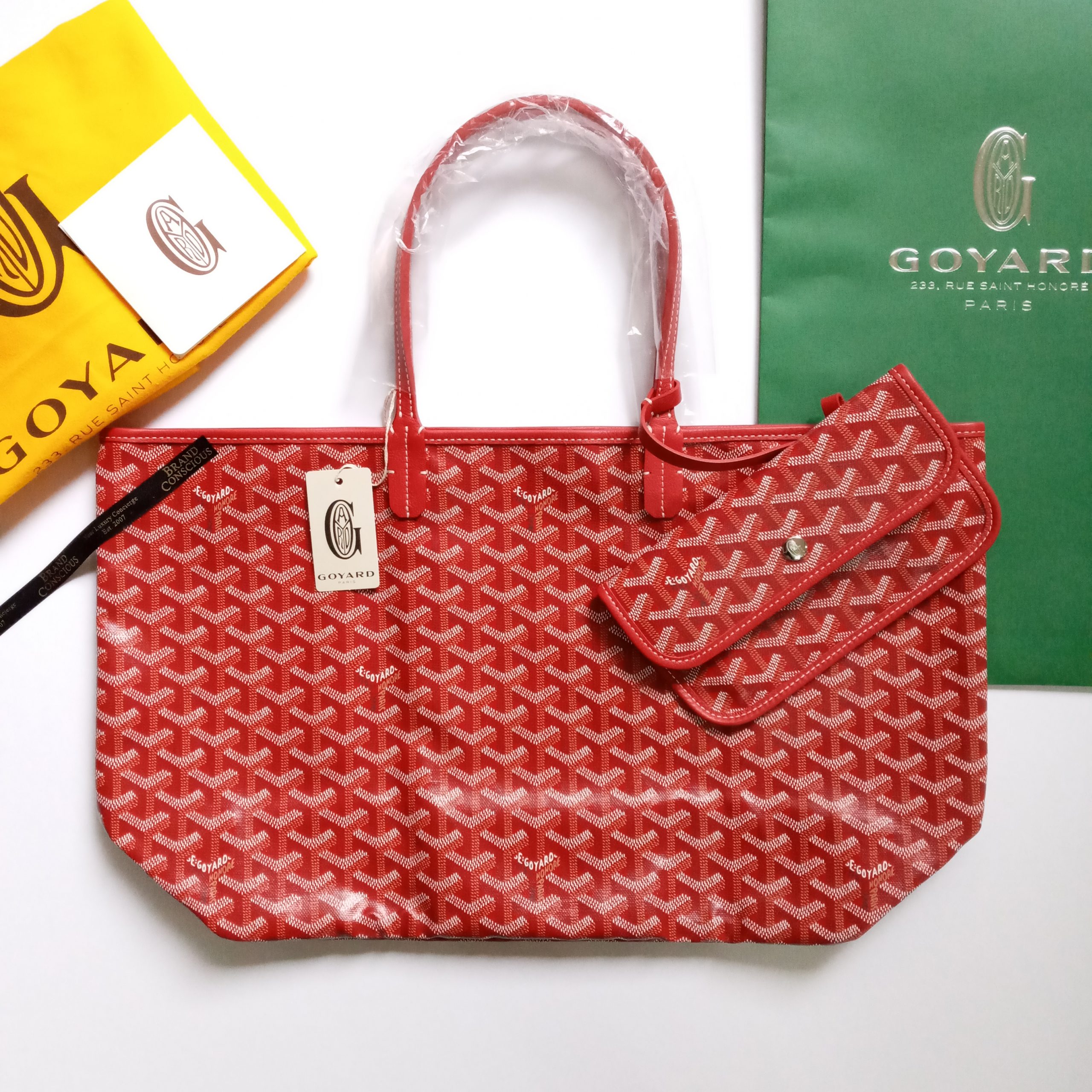 Goyard Saint Louis Tote PM Red