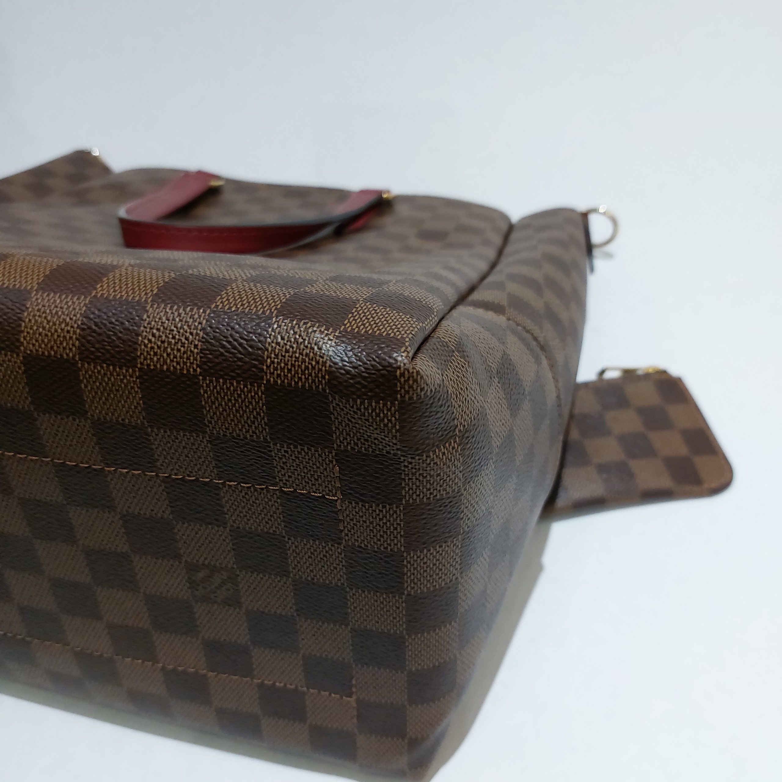 Louis Vuitton Damier Ebene Belmont MM Cherry Berry