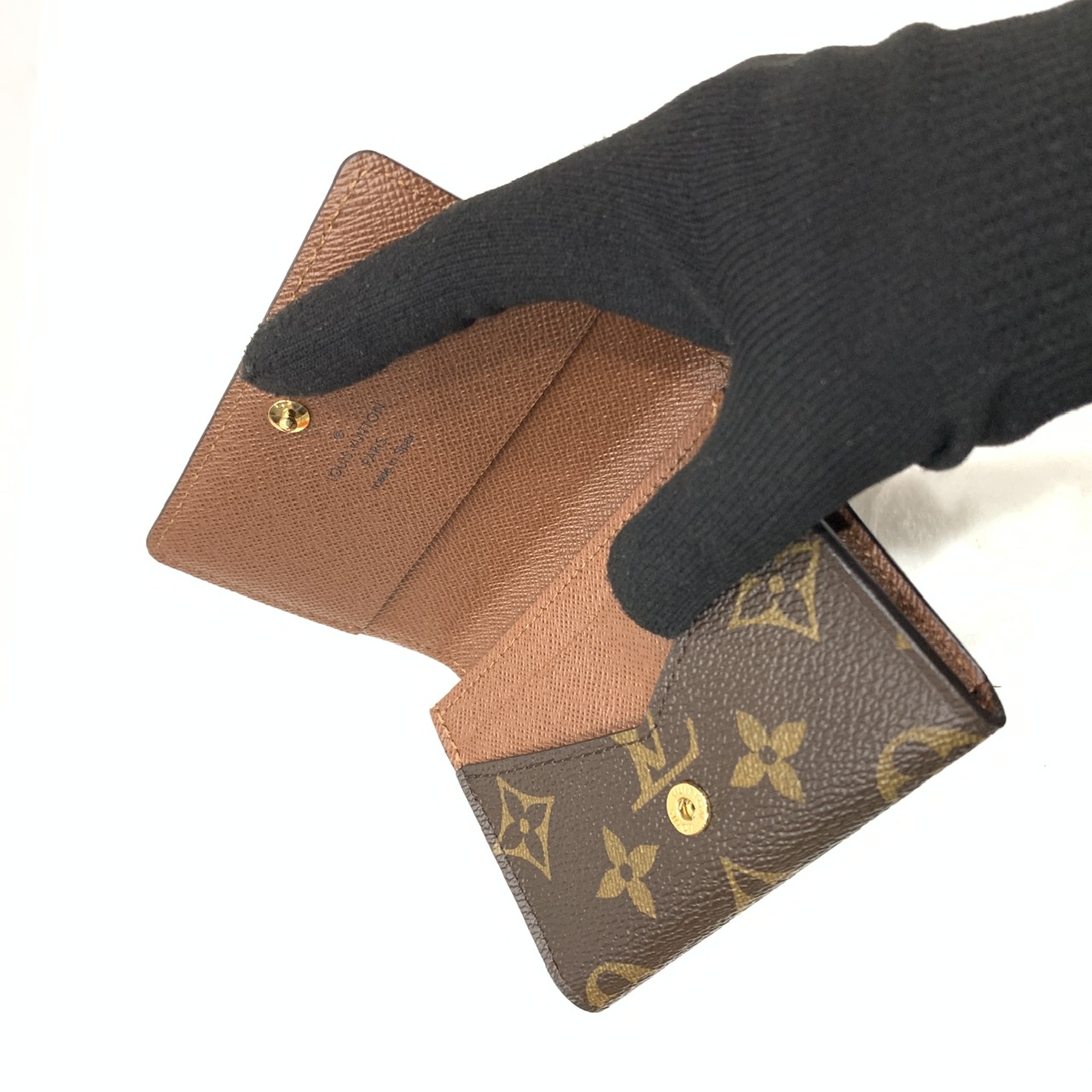 Louis Vuitton MONOGRAM Enveloppe Carte De Visite (M63801)