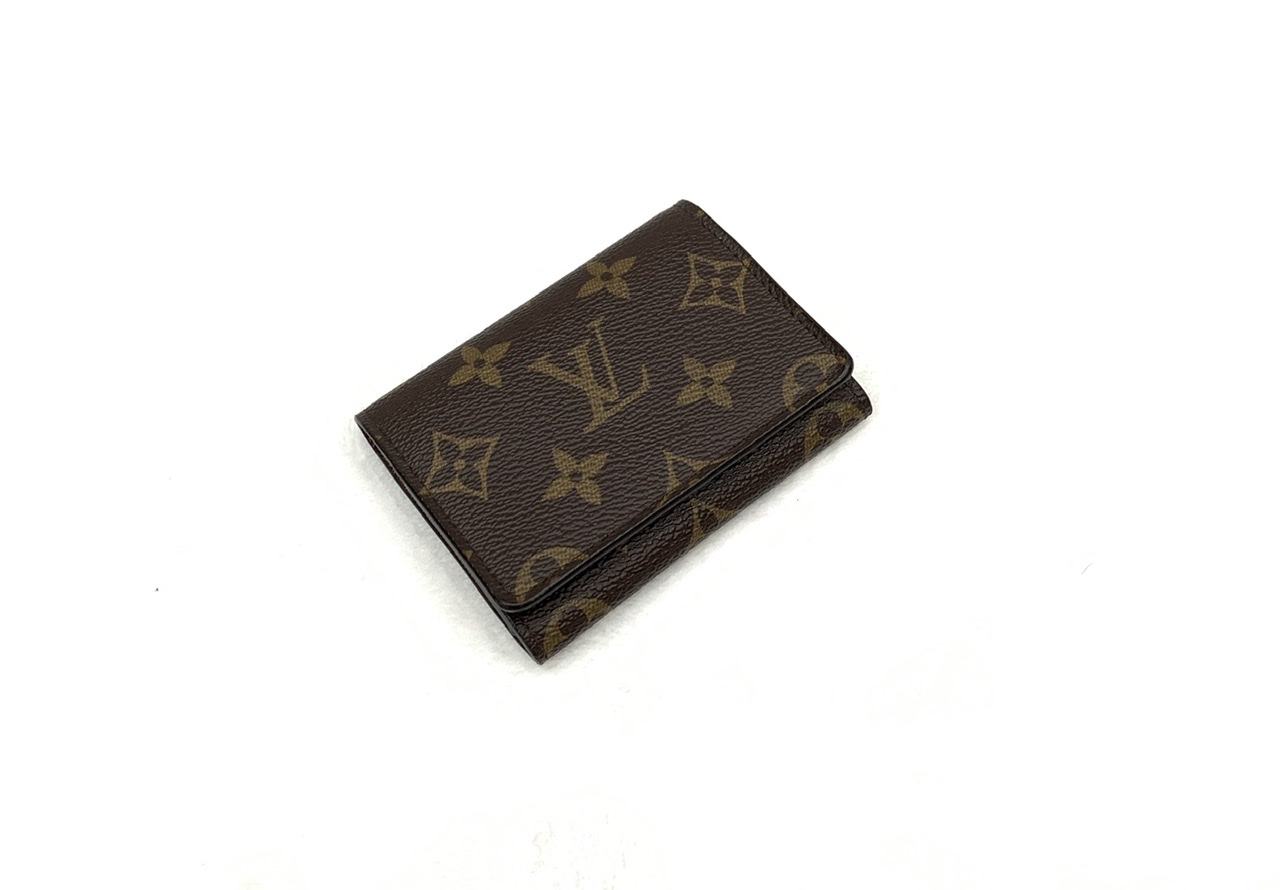 Louis Vuitton Monogram Eclipse Enveloppe Carte de visite M63801