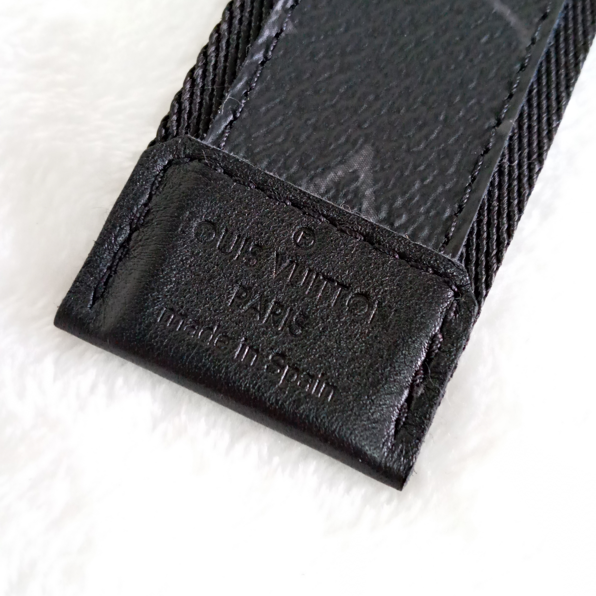 Louis vuitton signature 35mm belt 90cm Black Leather ref.258898 - Joli  Closet