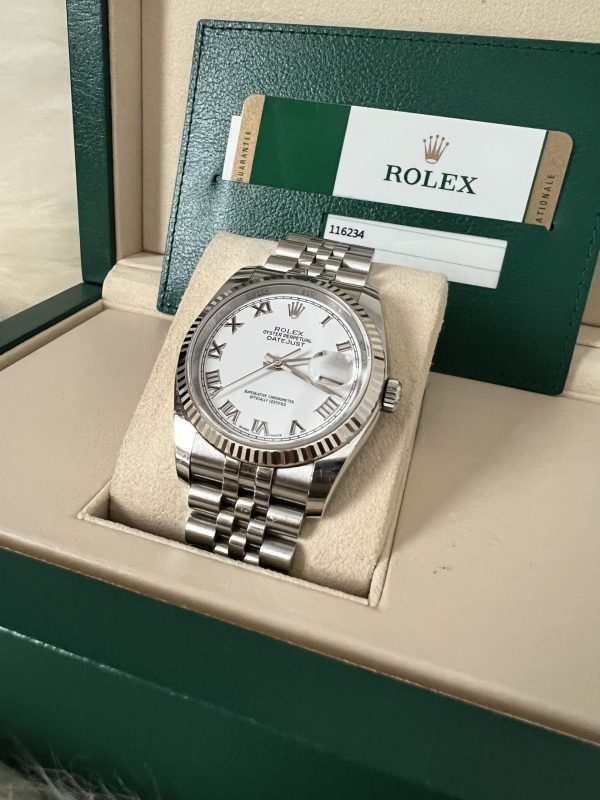 Rolex Datejust 116234 White Face SS 36mm - BrandConscious Authentics