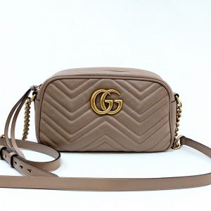 Gucci Beige Brown Canvas Leather GG BREE Crossbody Camera Bag -  BrandConscious Authentics Gucci