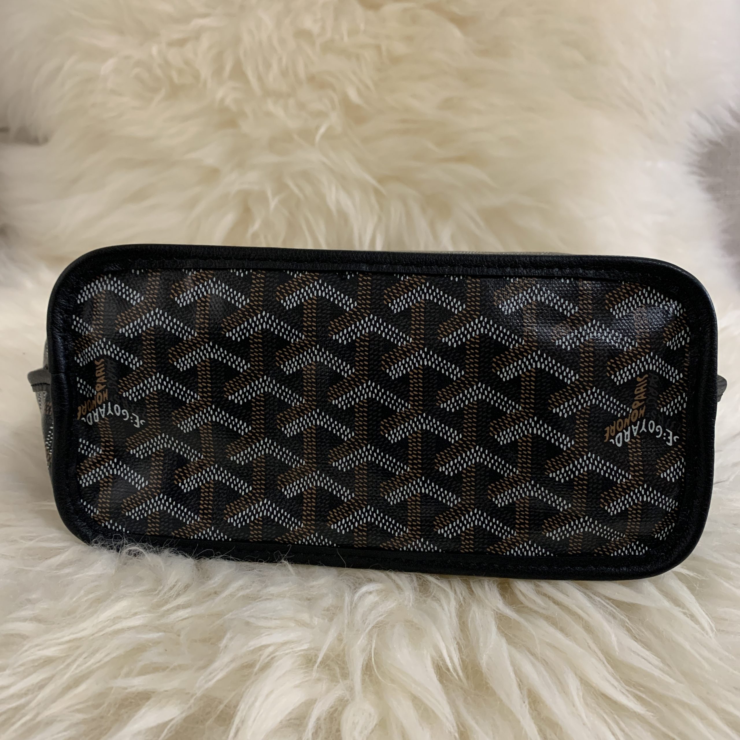 GOYARD ANJOU MINI BLACK TAN BAG – Lbite Luxury Branded - Your