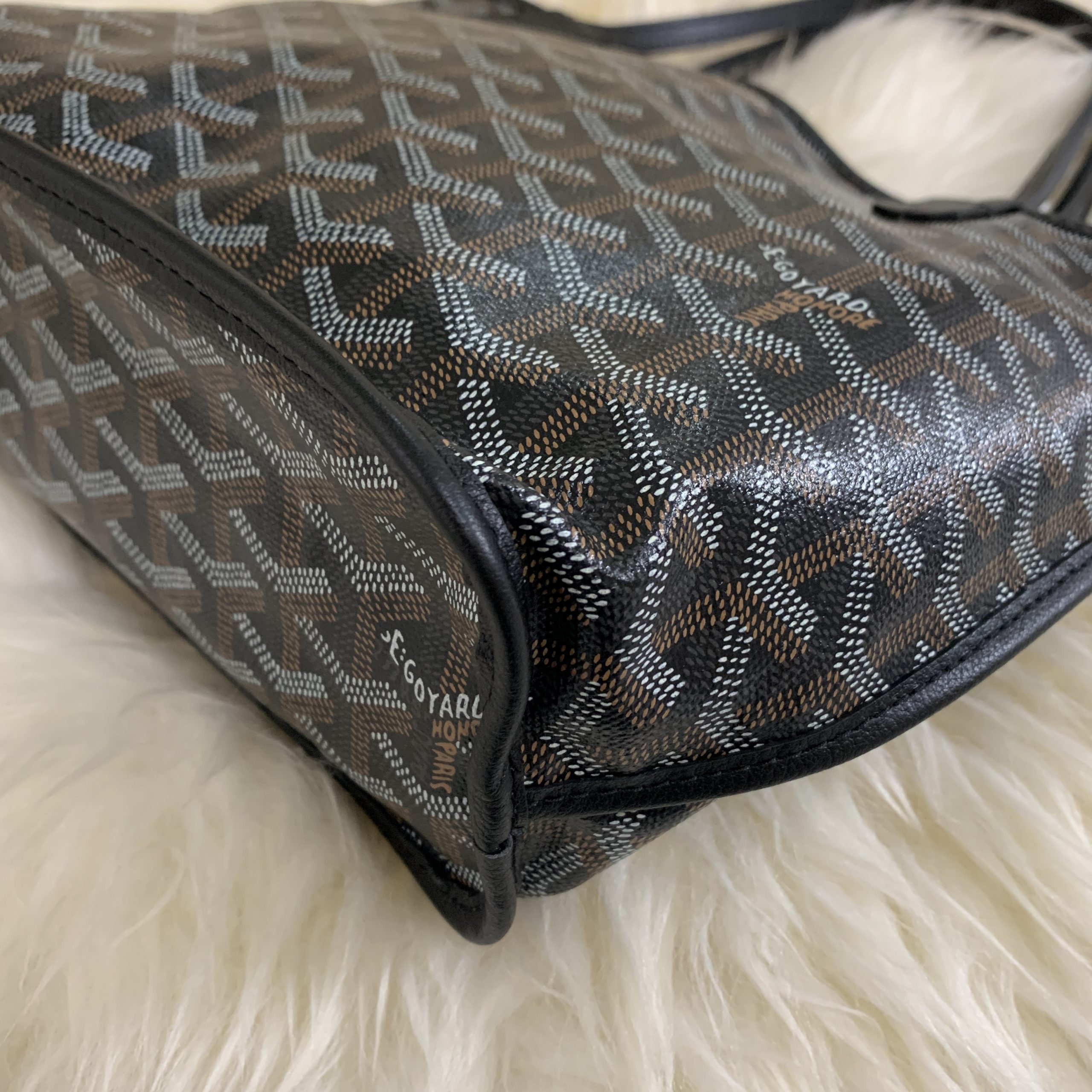 Anjou leather tote Goyard Black in Leather - 35821433