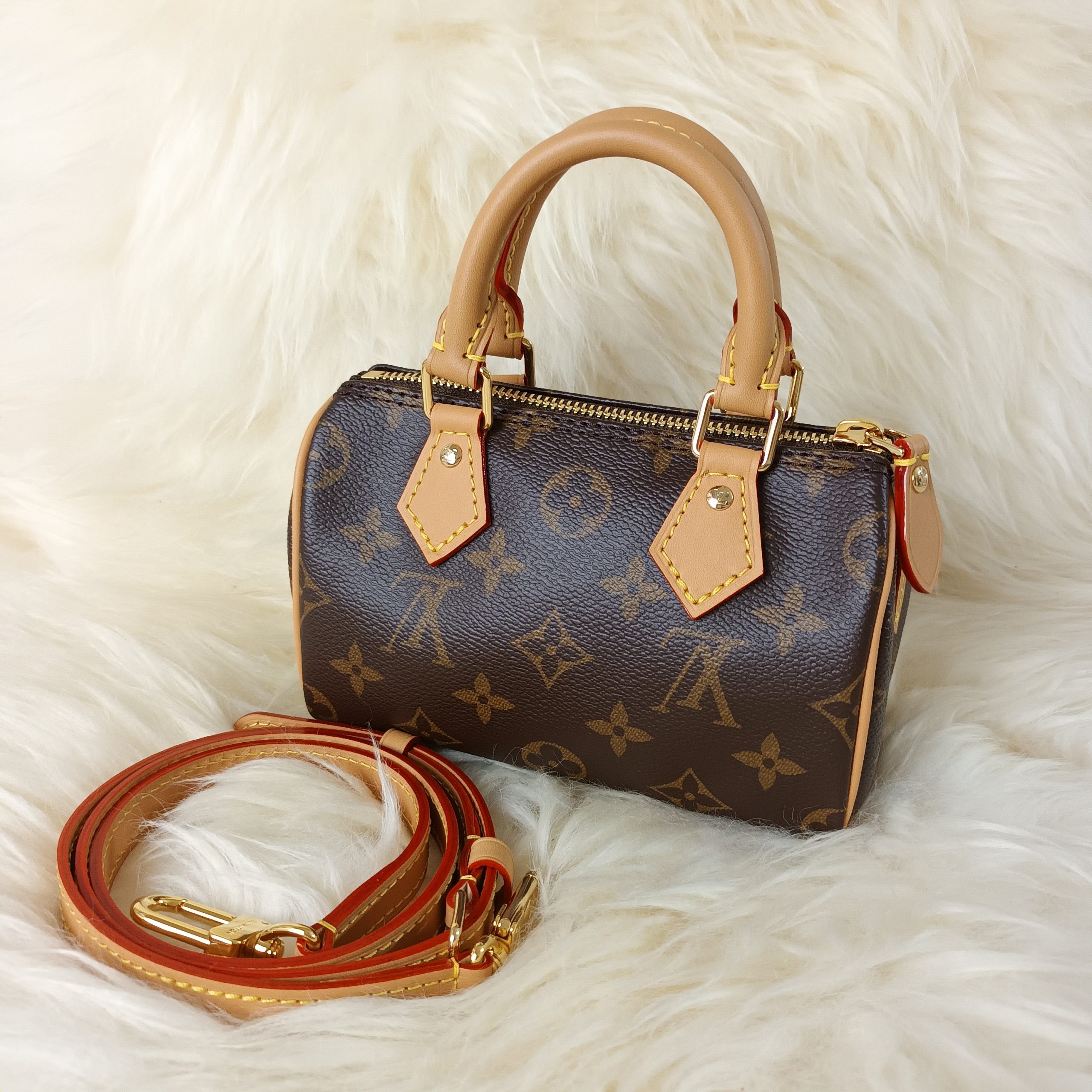 RESERVED VIA LAYAWAY***Louis Vuitton Monogram Nano Speedy