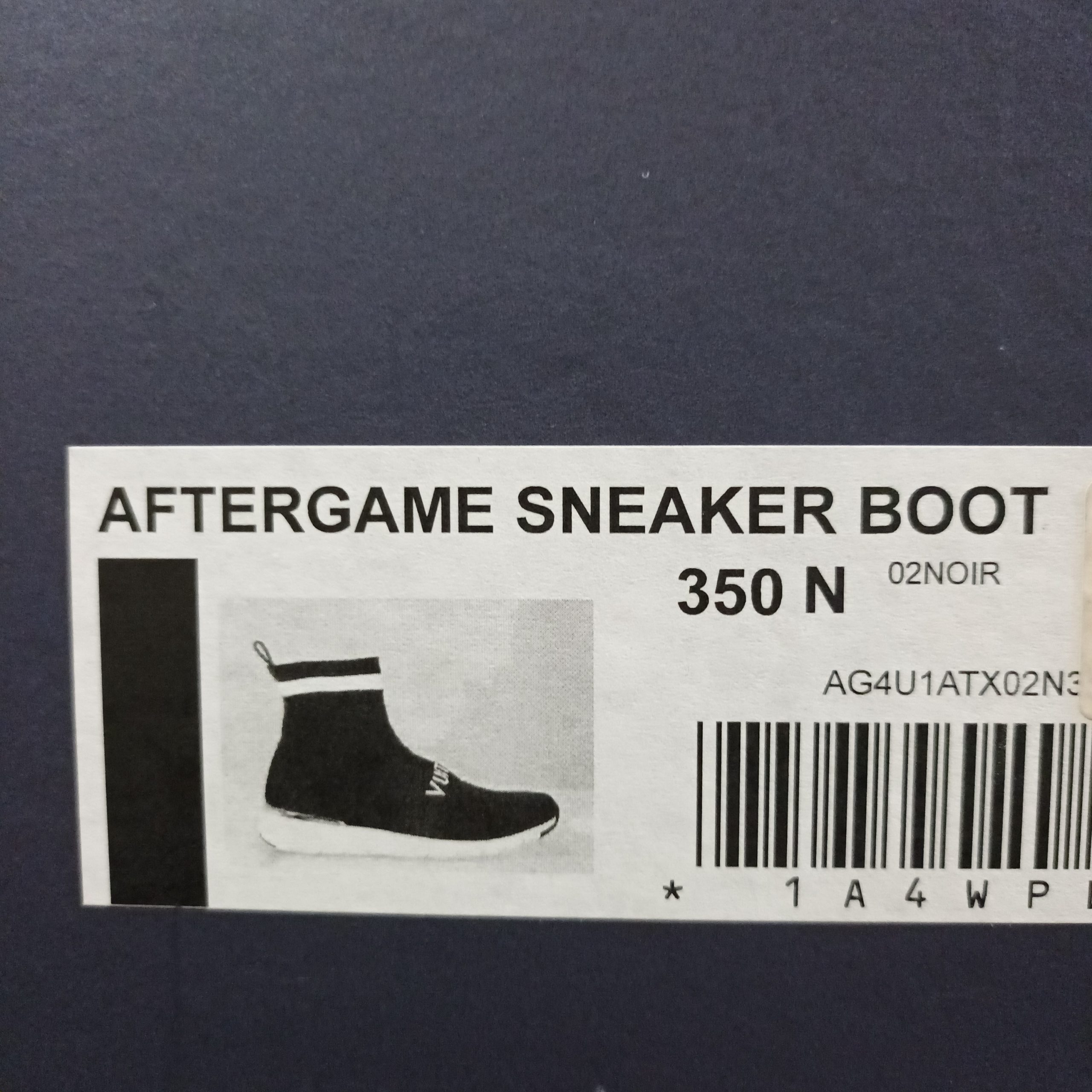 LOUIS VUITTON Aftergame Sock Sneakers Black – REAWAKE