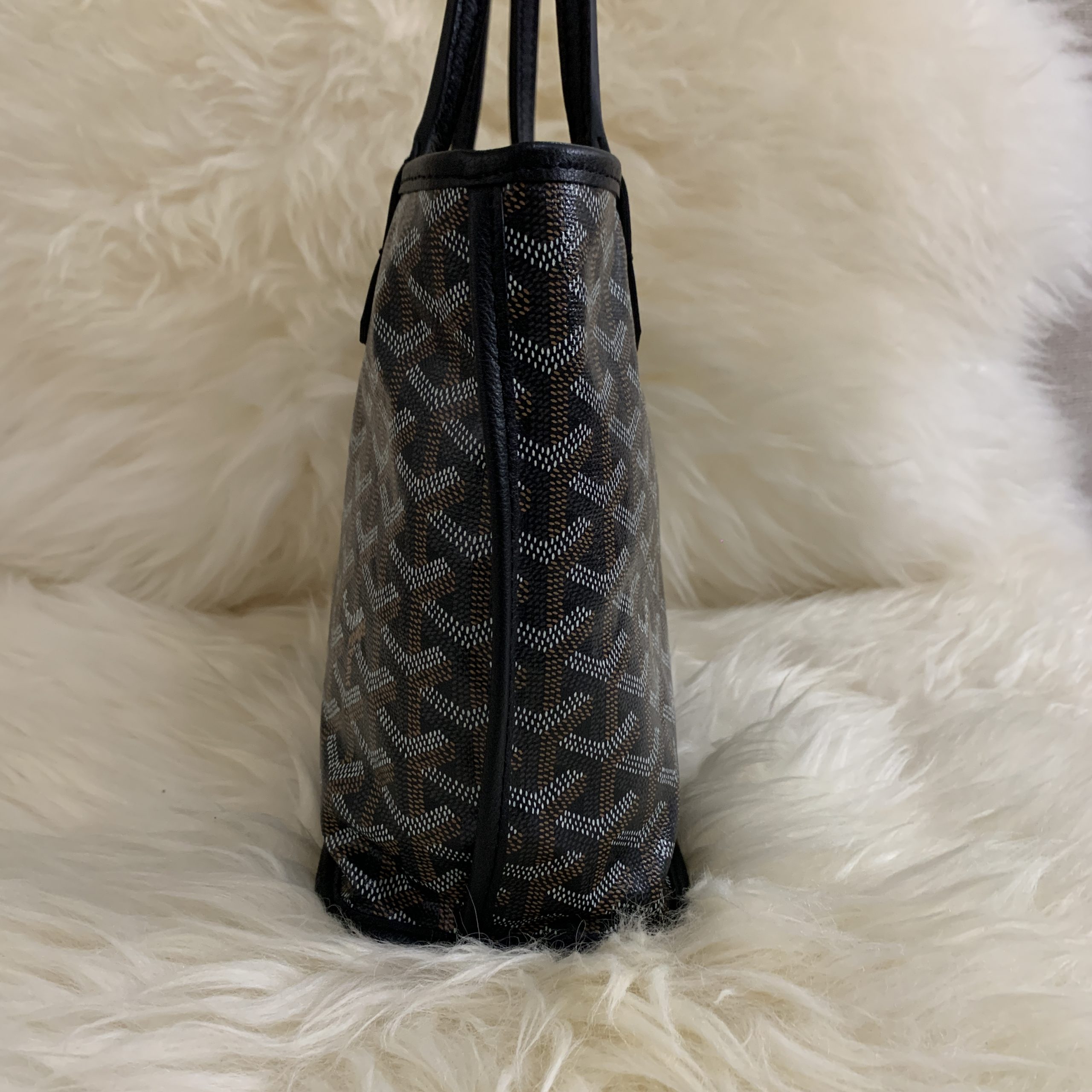 Goyard Anjou Mini Tote - Black (NWT) – Lux Second Chance