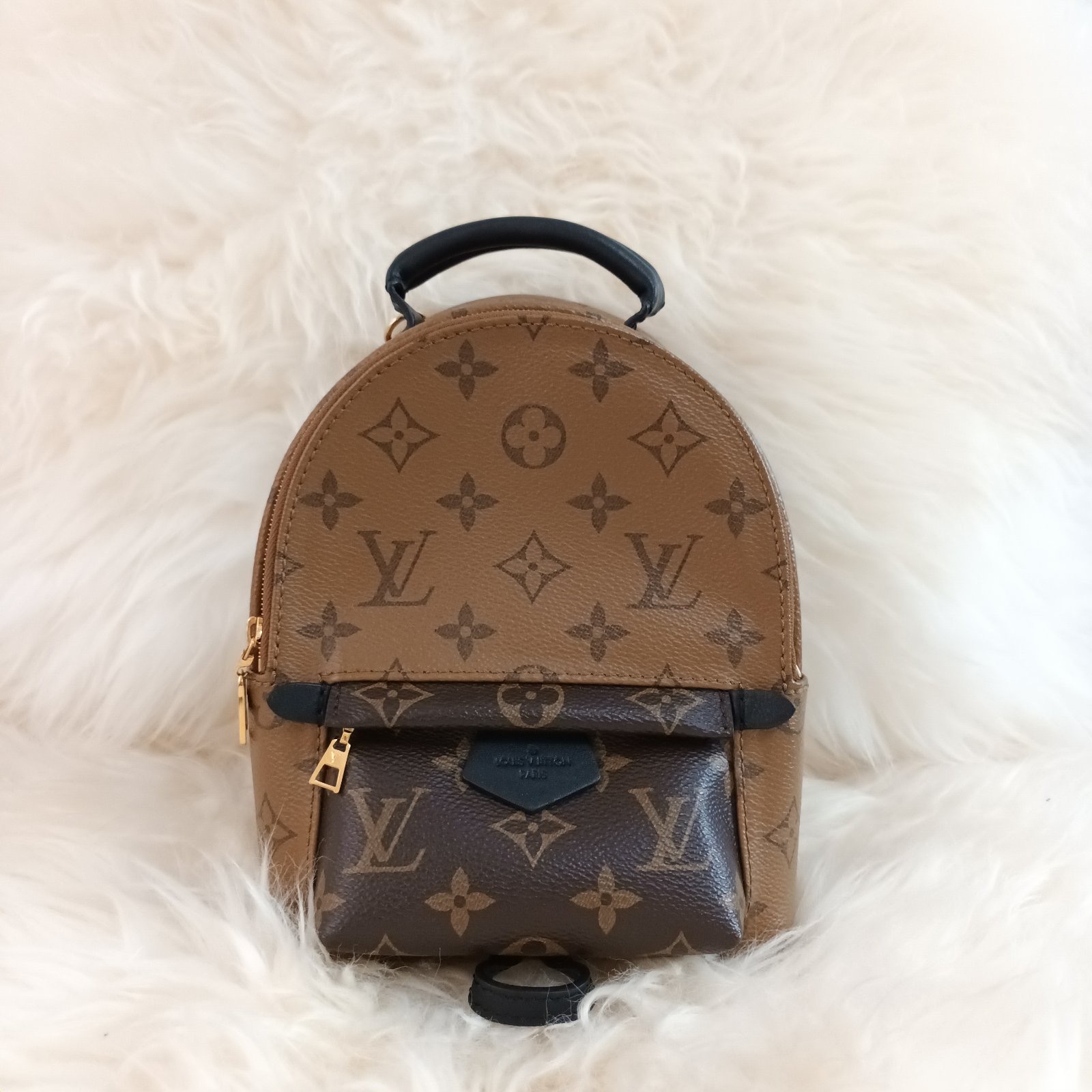 Louis Vuitton Reverse Monogram Mini Palmsprings Backpack - BrandConscious  Authentics