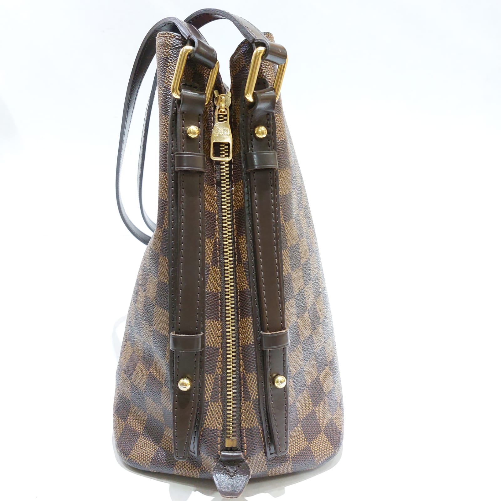 Louis Vuitton Damier Ebene Cabas Rivington - Brown Shoulder Bags, Handbags  - LOU803661