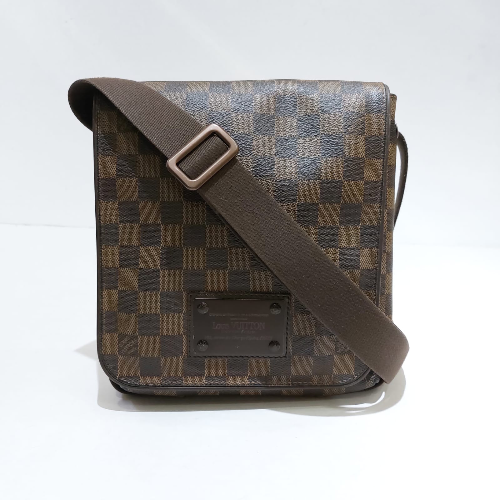 Louis Vuitton Damier Ebene District PM Messenger Bag