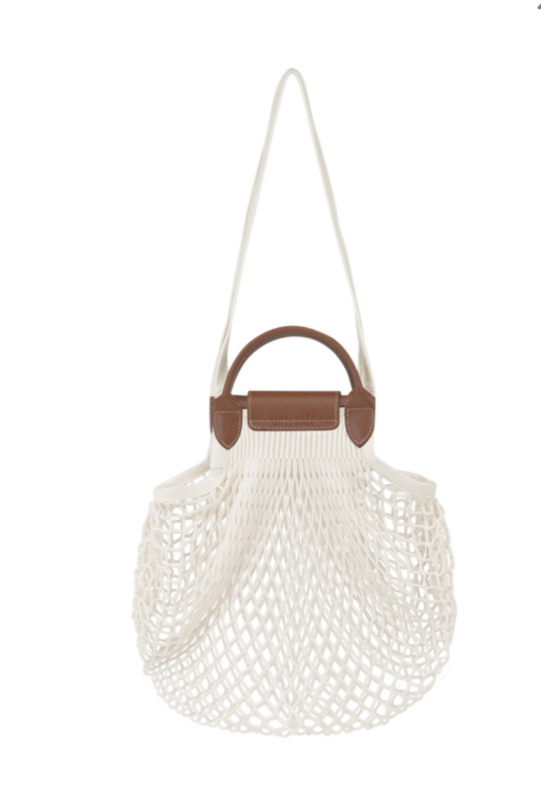 Le Pliage Filet L Mesh bag Ecru - Canvas (10121HVH037)