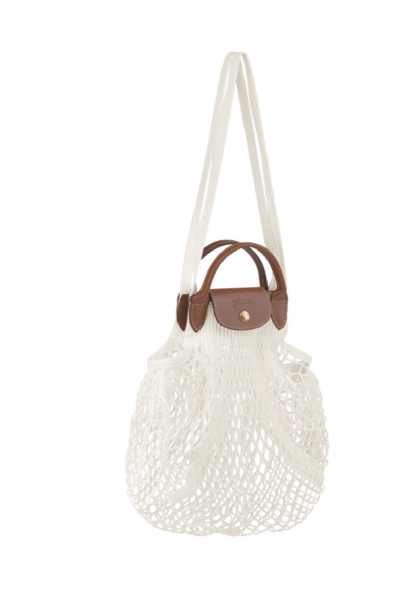 Le Pliage Filet L Mesh bag Ecru - Canvas (10121HVH037)