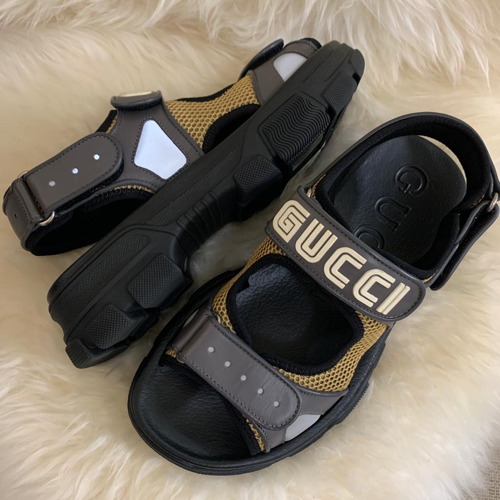 Gucci Men's Authenticated Sandal