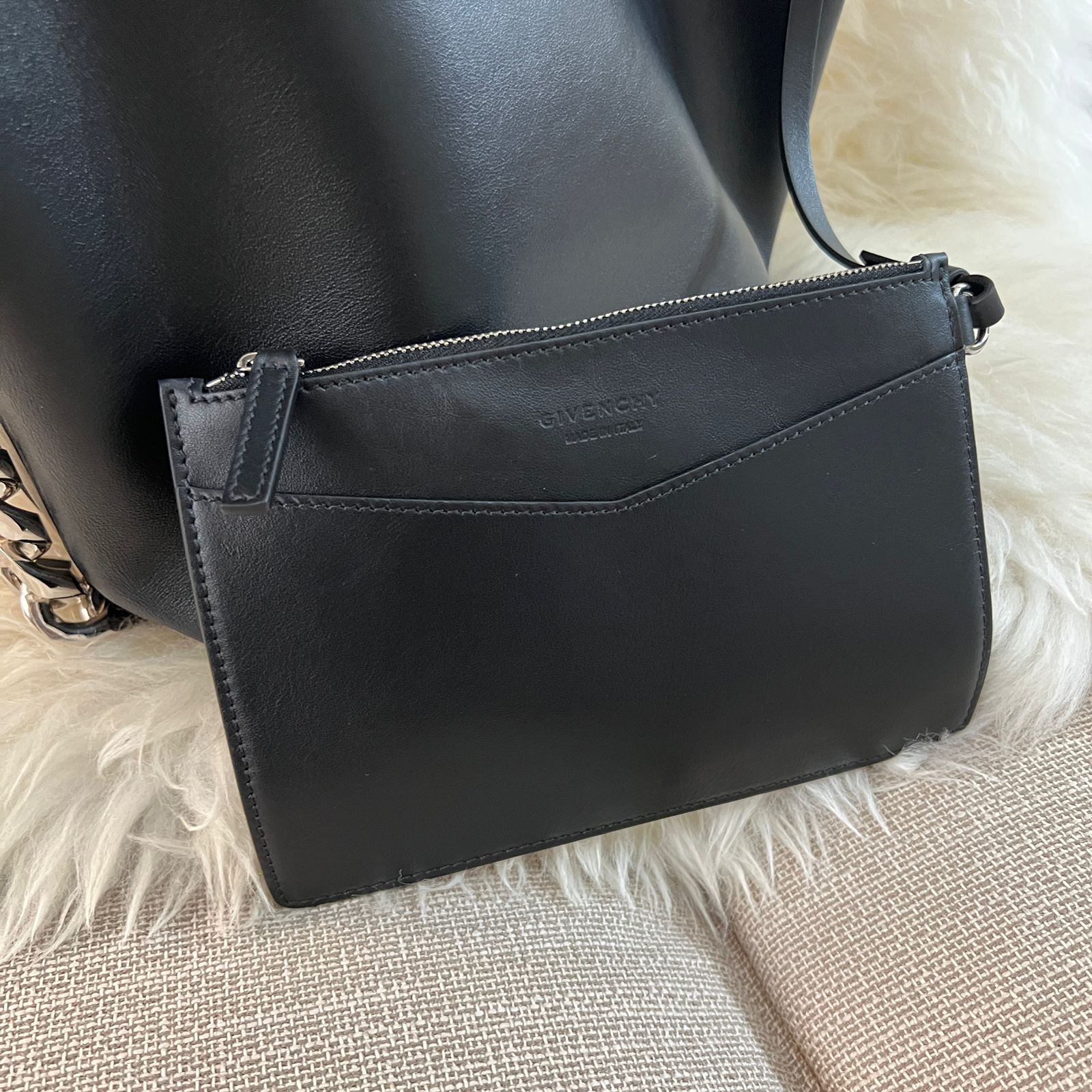 Givenchy Infinity Bucket Bag Black - BrandConscious Authentics