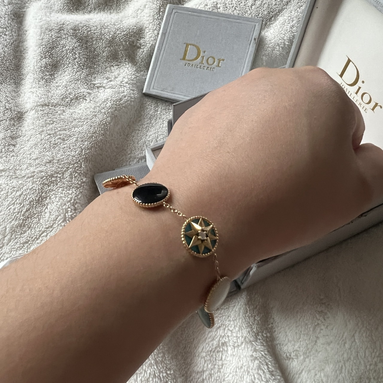 Dior Rose Gold Rose des Vents Bracelet JRDV95063  Rich Diamonds