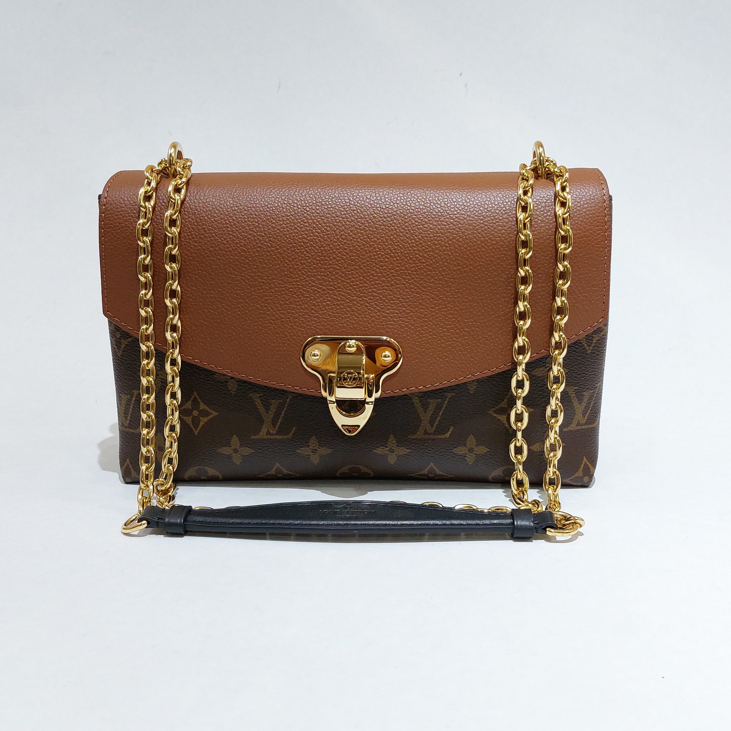 Louis Vuitton Saint Placide Monogram Caramel Chain Bag