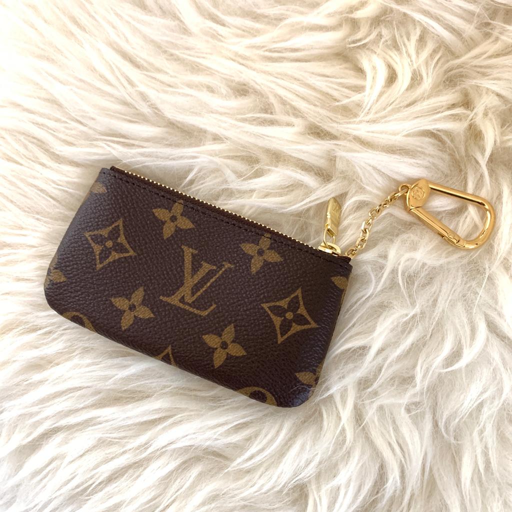 Louis Vuitton Monogram Key Pouch Pochette Cles Keychain ref.332909 - Joli  Closet