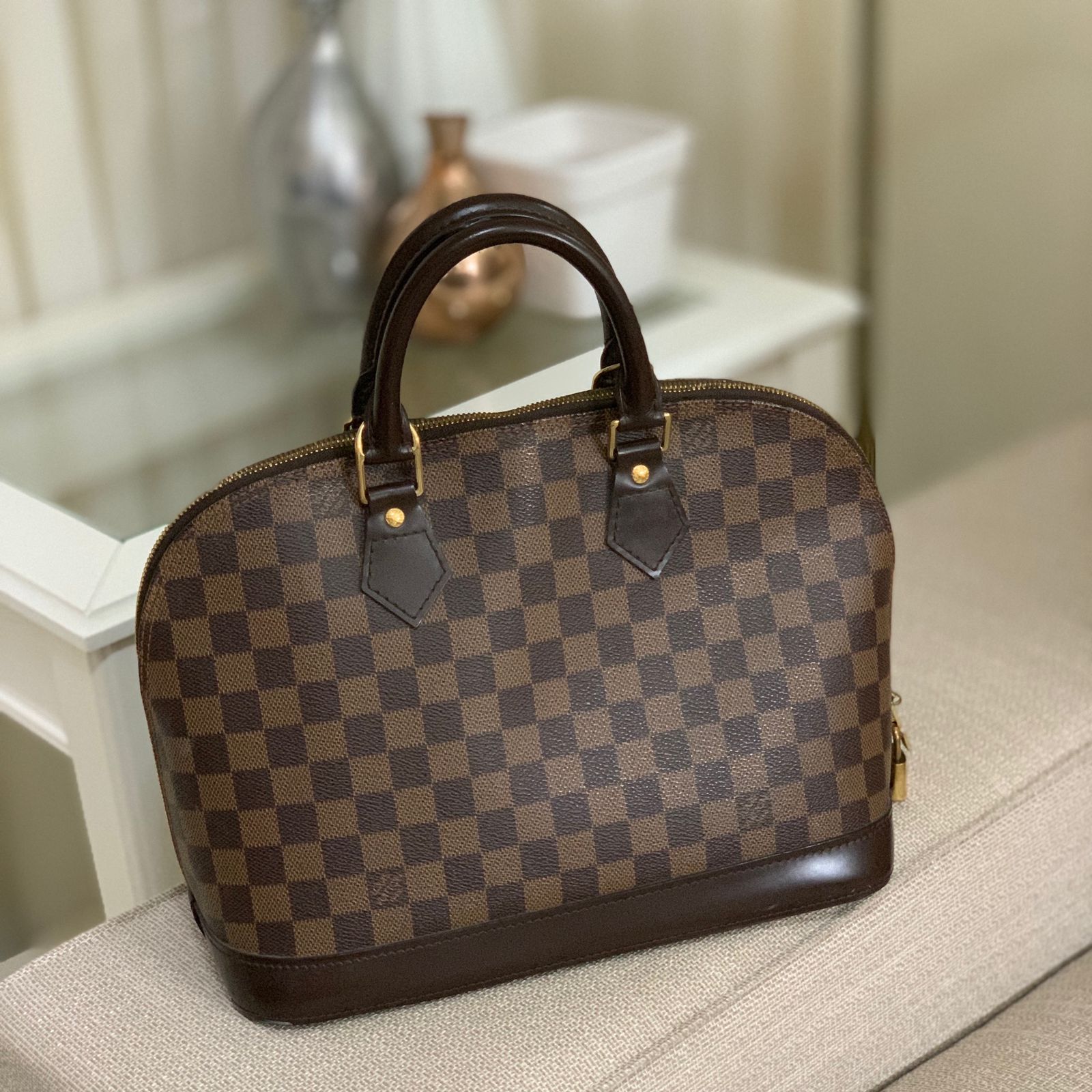 Louis Vuitton - Damier Ebene Alma PM