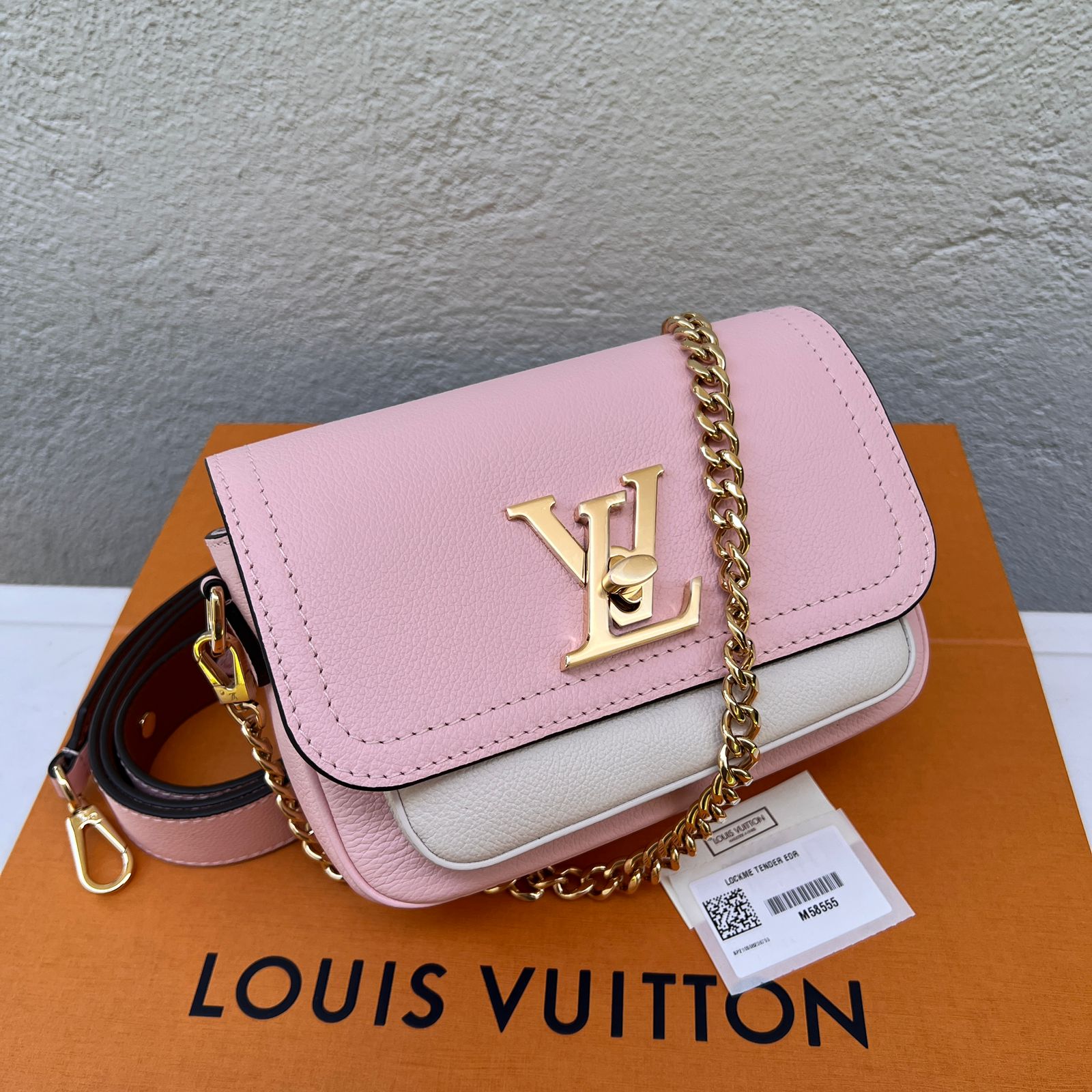 Louis Vuitton LockMe Tender Eau De Rose - BrandConscious Authentics