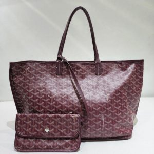 Goyard Anjou Reversible Tote PM - Burgundy Totes, Handbags