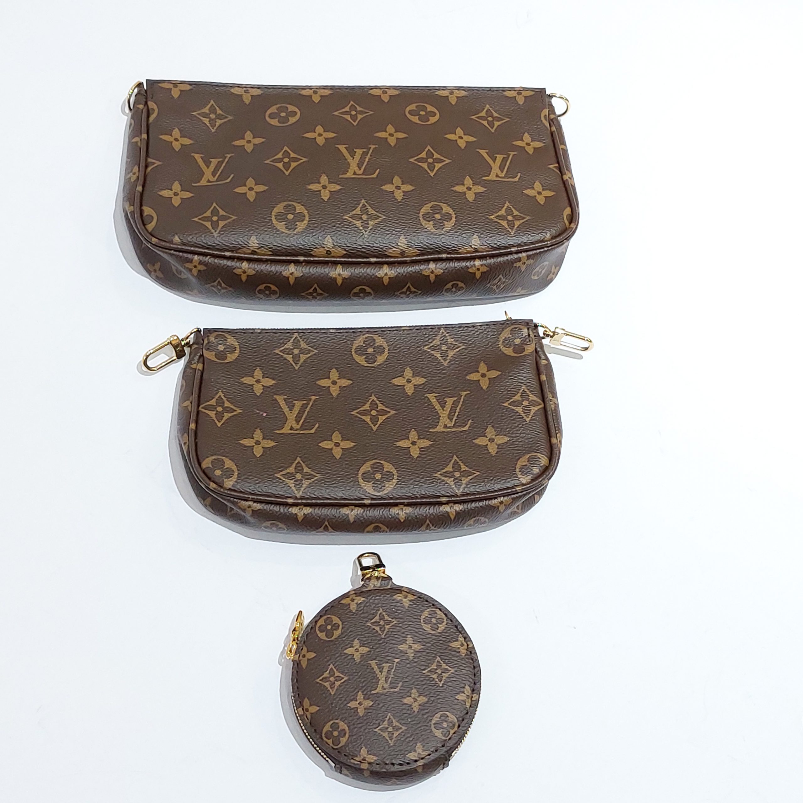 Louis Vuitton Monogram Multi-Pochette Accessories Round Coin Purse – Coco  Approved Studio