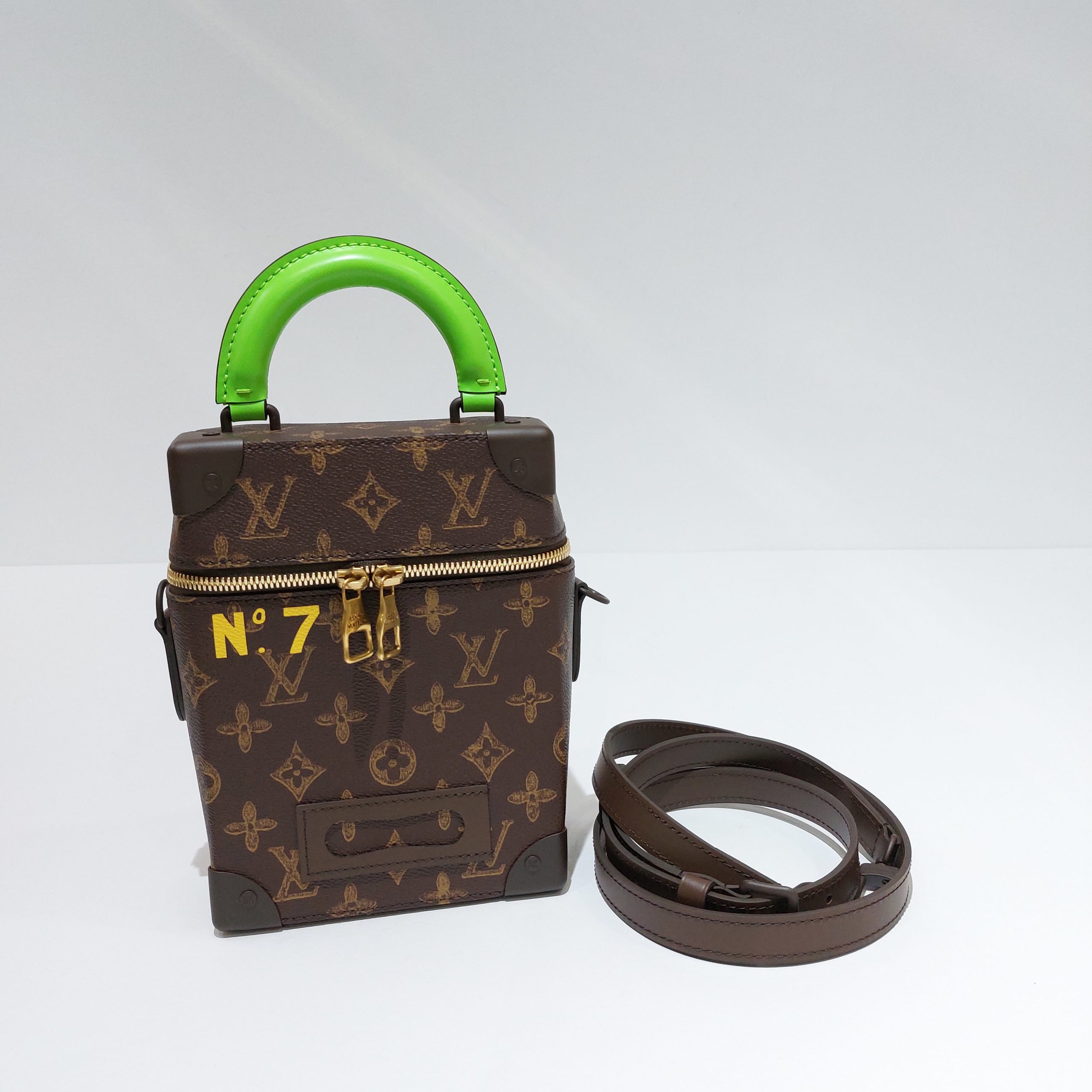 LOUIS VUITTON Monogram N°7 Vertical Box Trunk 1061380