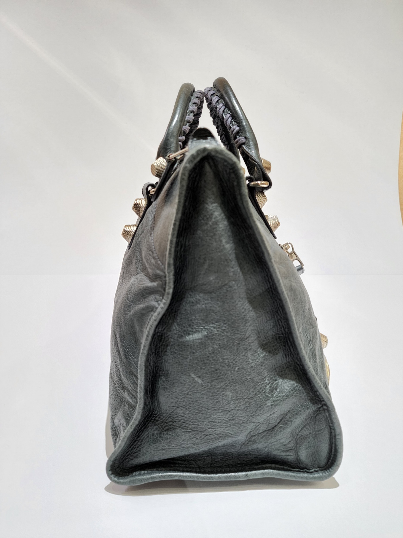 Balenciaga Work Bag Antracite Silver G21 Hardware - BrandConscious ...