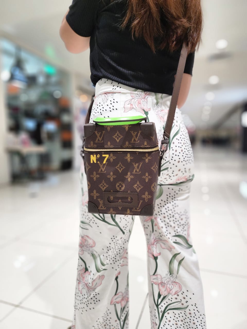 Louis Vuitton Monogram Vertical Soft Trunk Brown