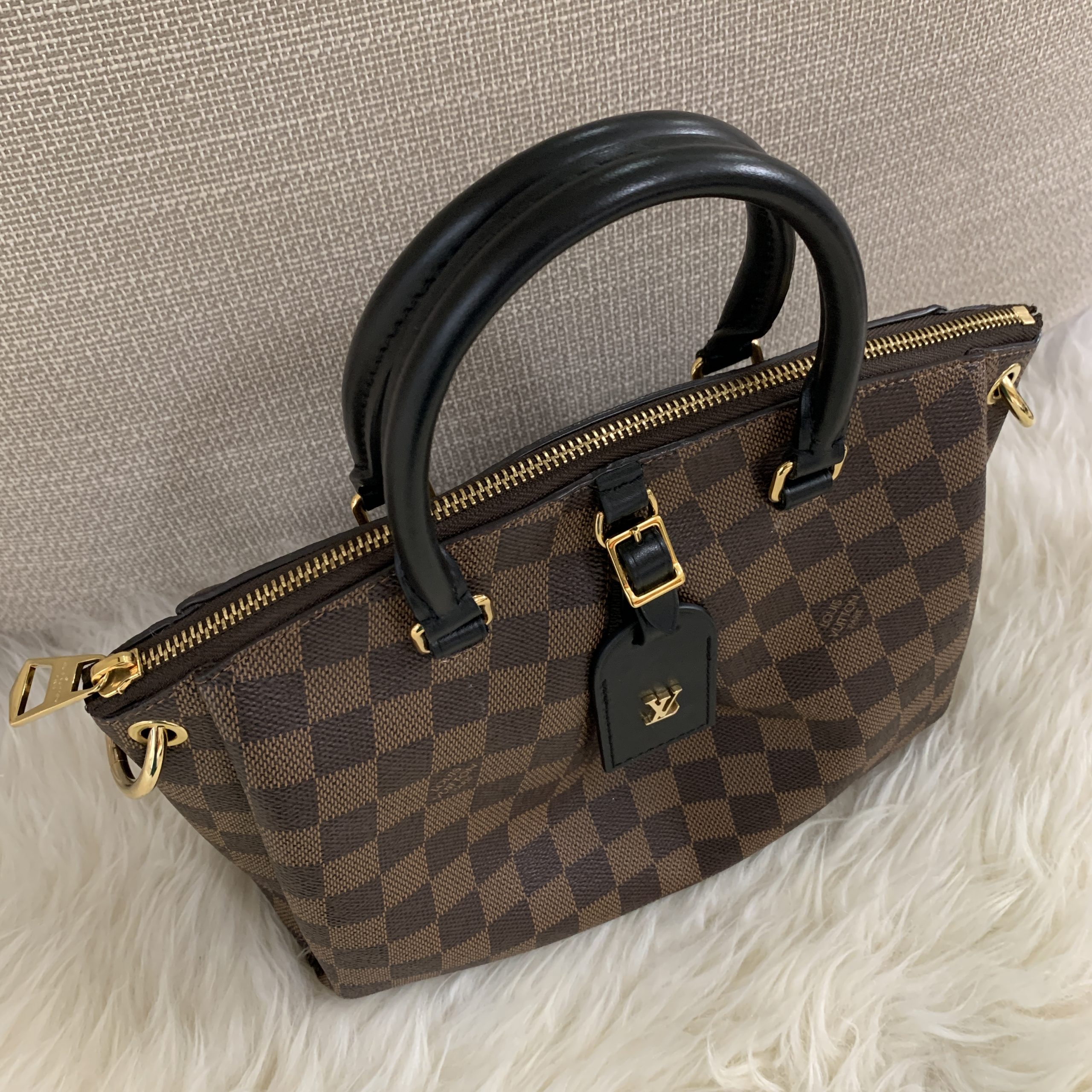 Odéon Tote PM Damier Ebene Canvas - Handbags