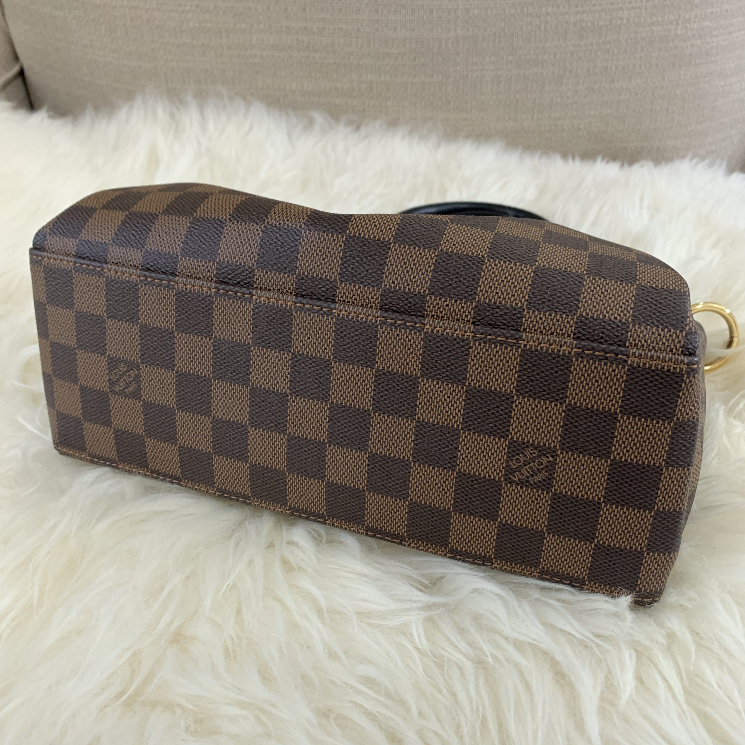 Louis Vuitton Damier Ebene Odeon Tote PM Black - BrandConscious Authentics