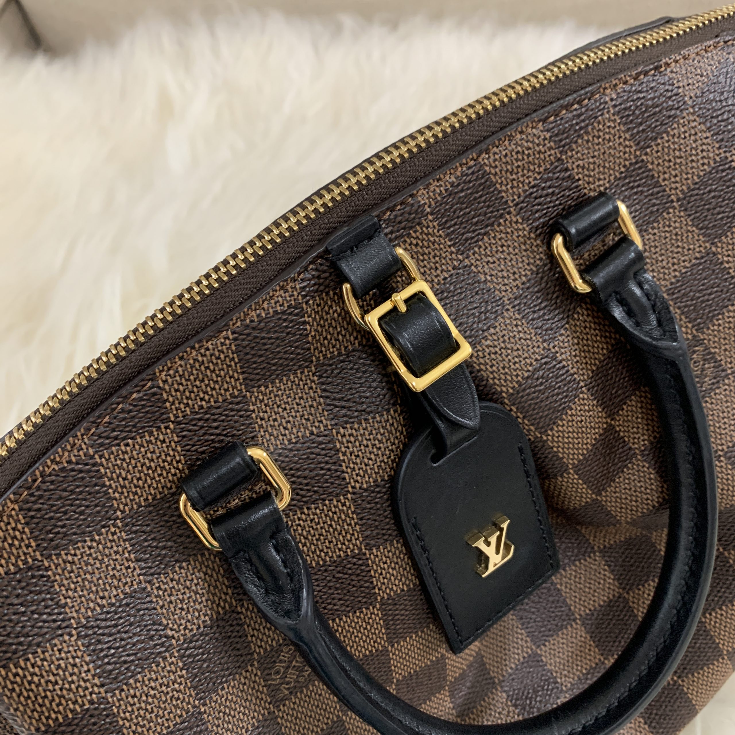 Louis Vuitton Odéon PM Black Damier Ebene