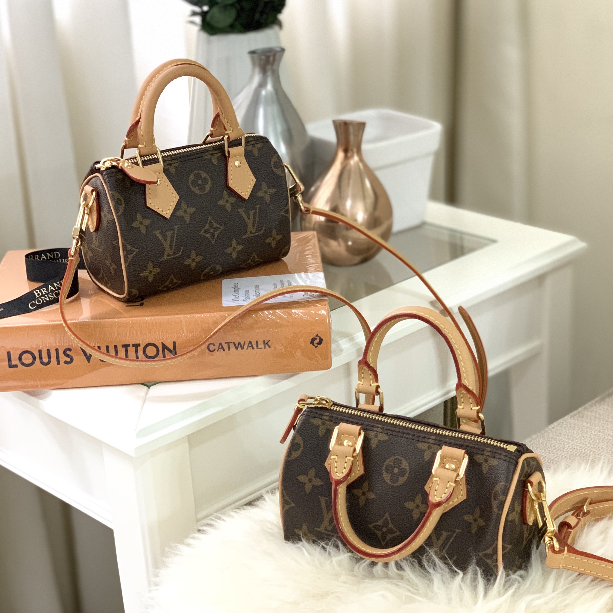 Another One?! Louis Vuitton Nano Speedy Unboxing & Review + Modshots - My  First Luxury