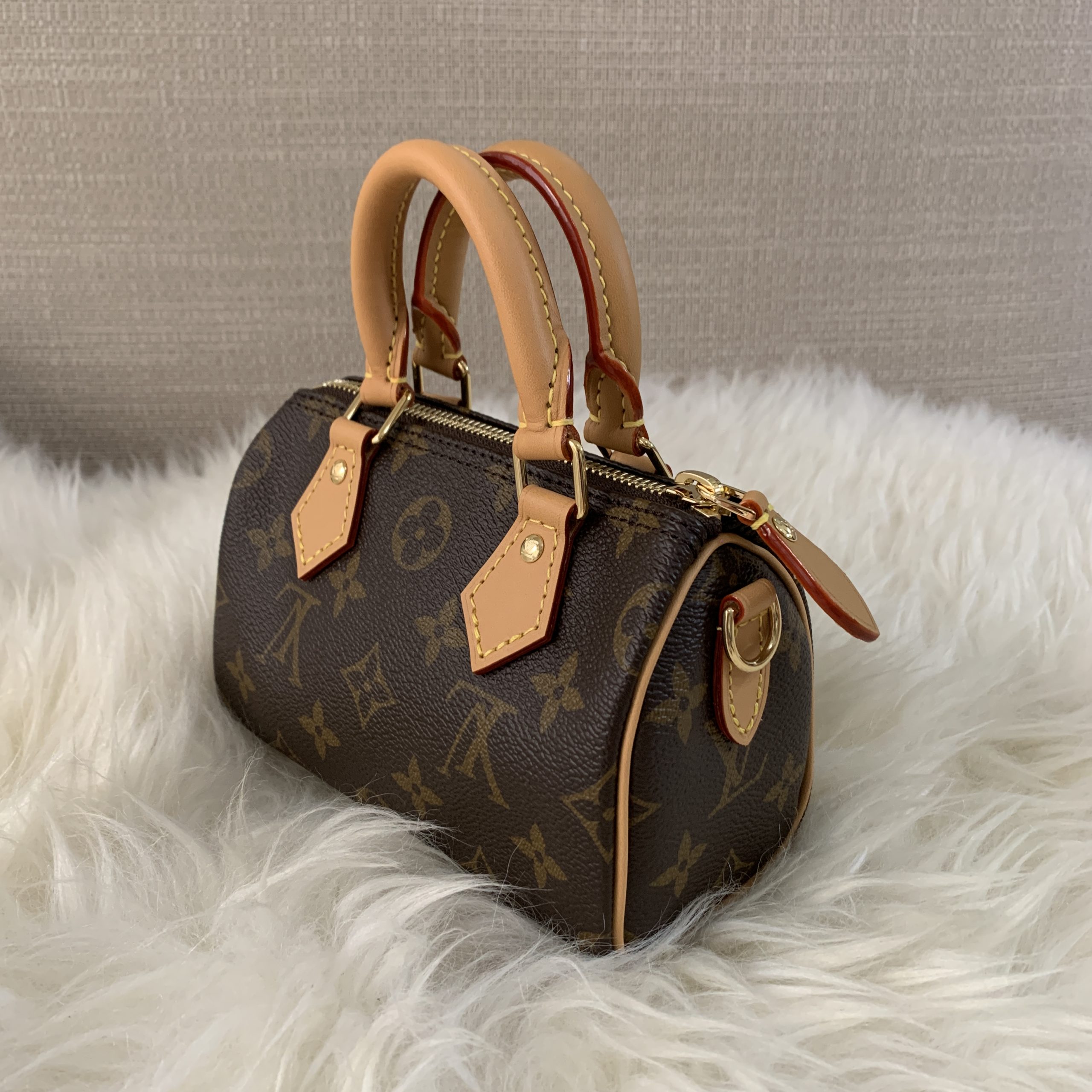 Louis Vuitton Nano Speedy Monogram – Coco Approved Studio