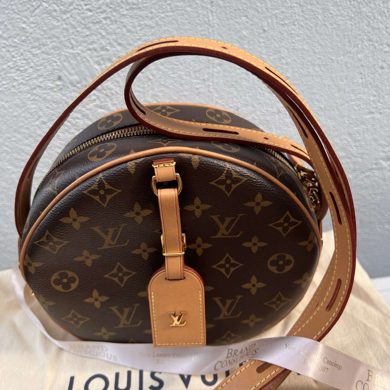 Pre-Owned LV Boite Chapeau Souple Bag 214362/1