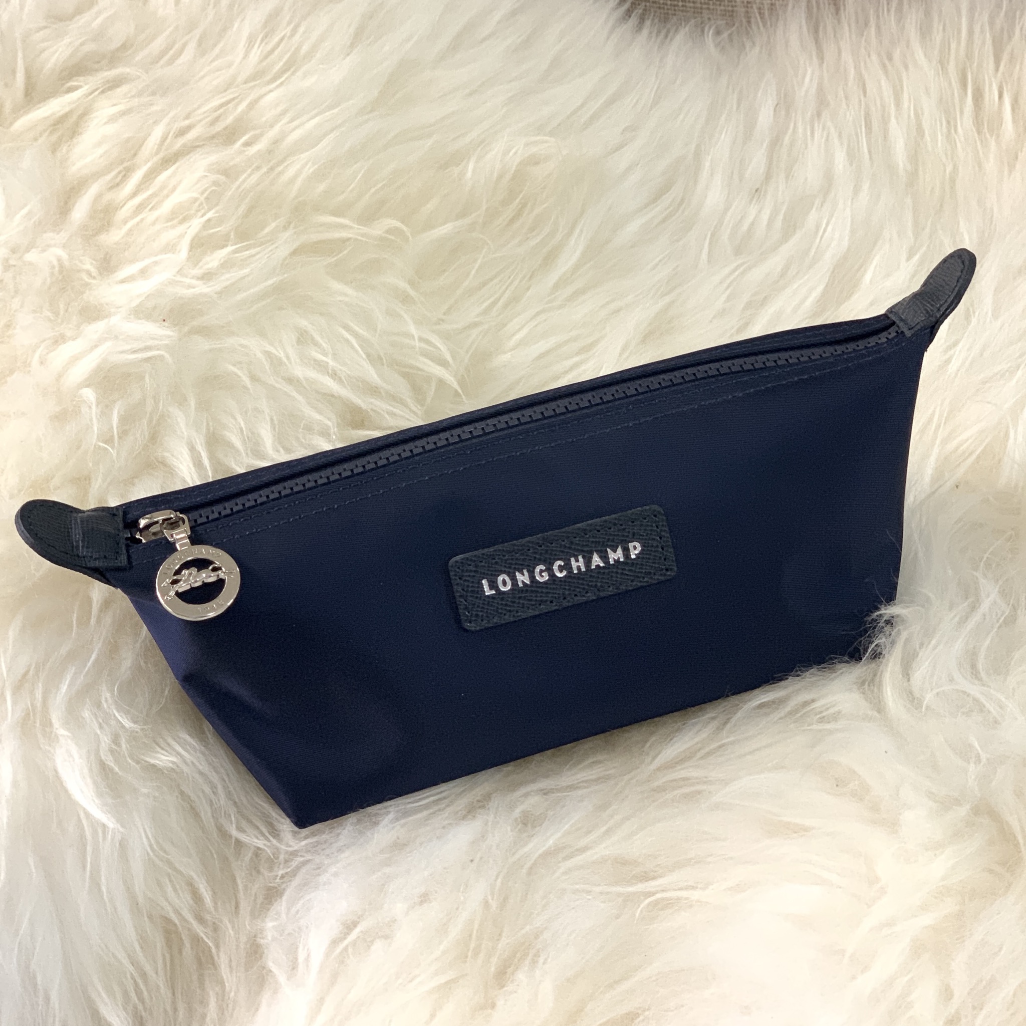 Longchamp Le Pliage Neo Cosmetics Case in Navy