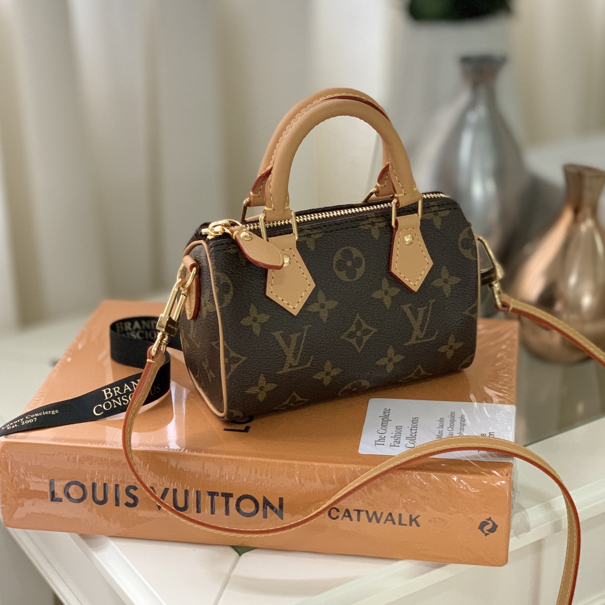 Louis Vuitton Nano Speedy Monogram – Coco Approved Studio