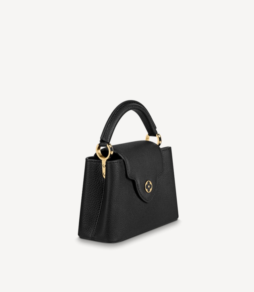 Louis Vuitton Capucines Taurillon Mini Black GHW - BrandConscious