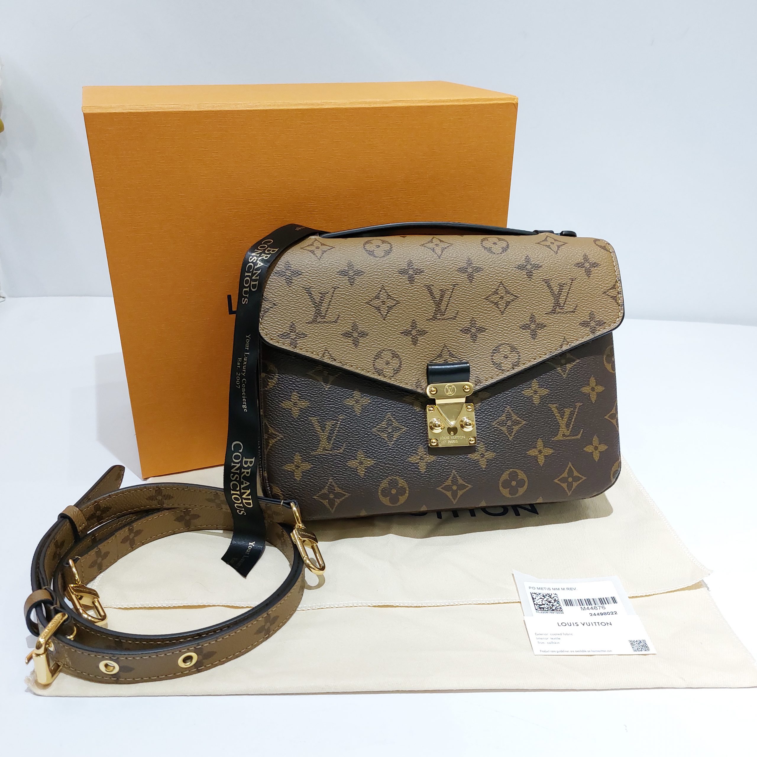 LOUIS VUITTON M44876 Monogram reverse Pochette MetisMM shoulder bag  Shoulder Bag