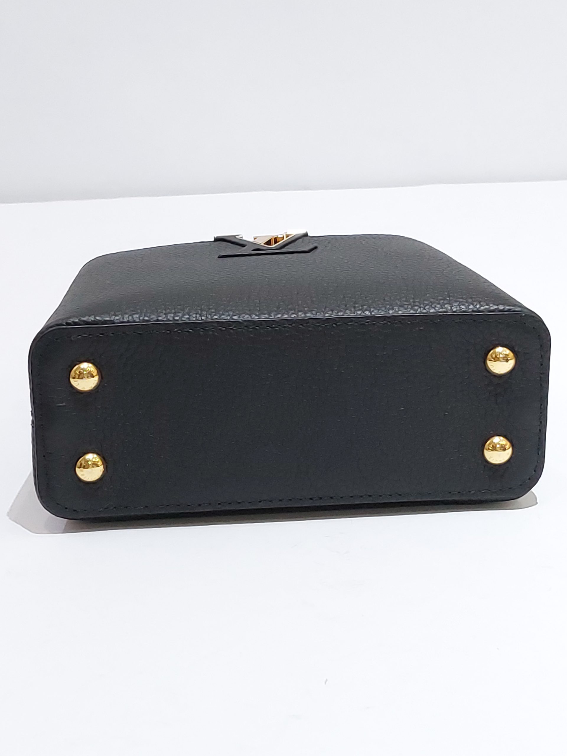 Louis Vuitton Capucines Taurillon Mini Black GHW - BrandConscious Authentics