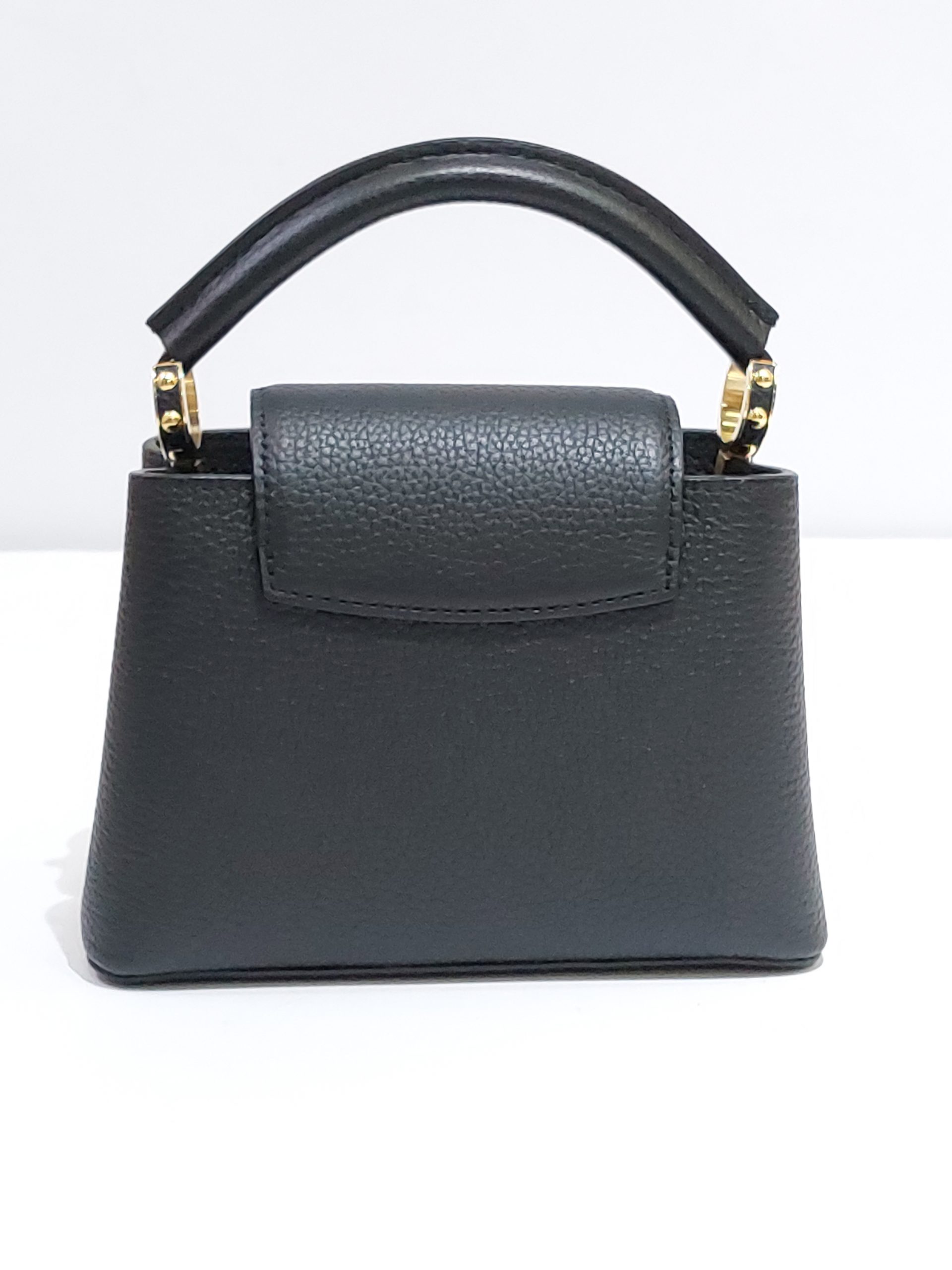 Louis Vuitton Capucines Taurillon Mini Black GHW - BrandConscious