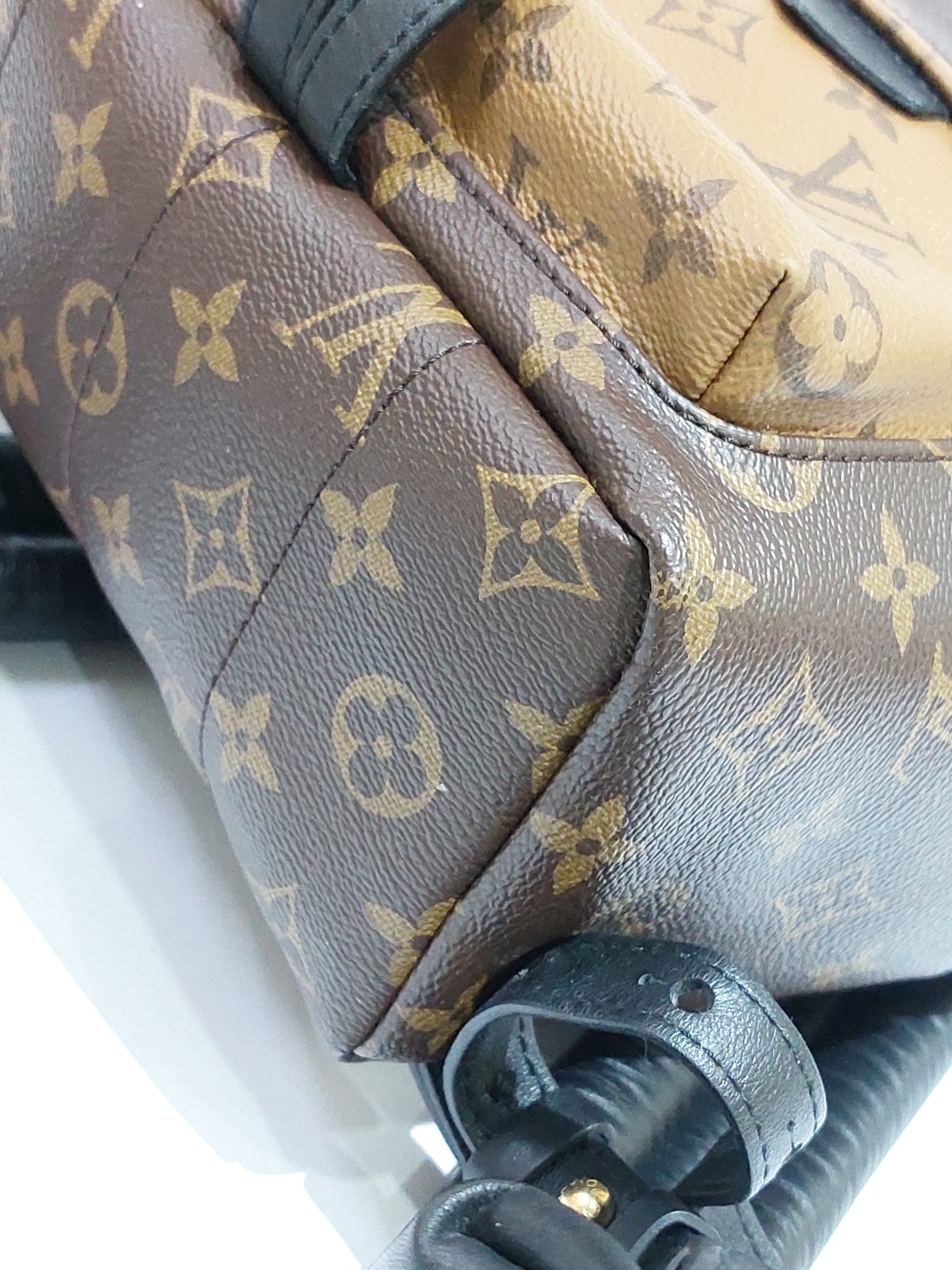 Louis Vuitton Monogram Reverse Palm Springs PM (SHG-85ghJA) – LuxeDH