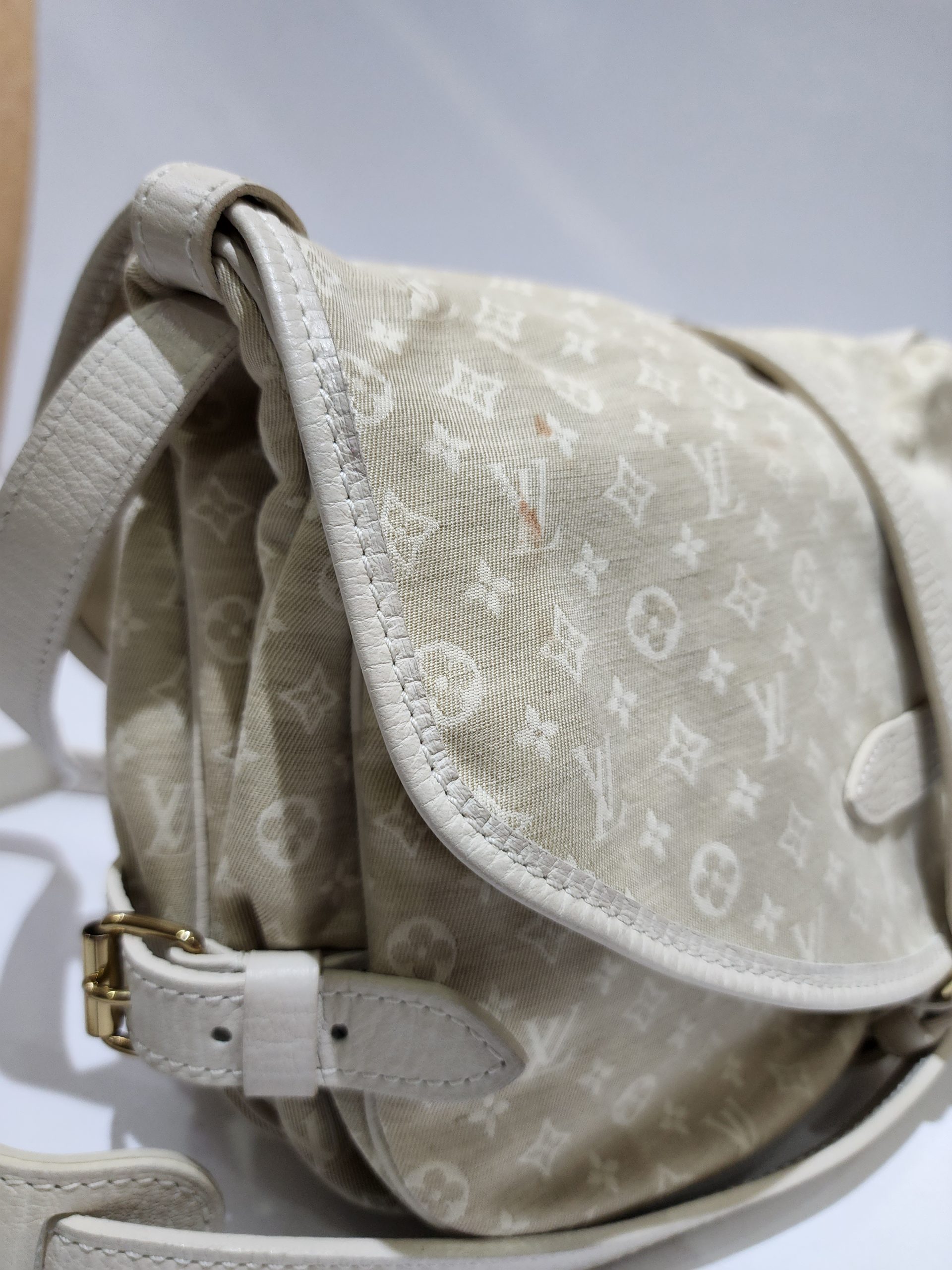 Louis Vuitton Louis Vuitton Saumur 30 Dune Off-white Monogram Mini