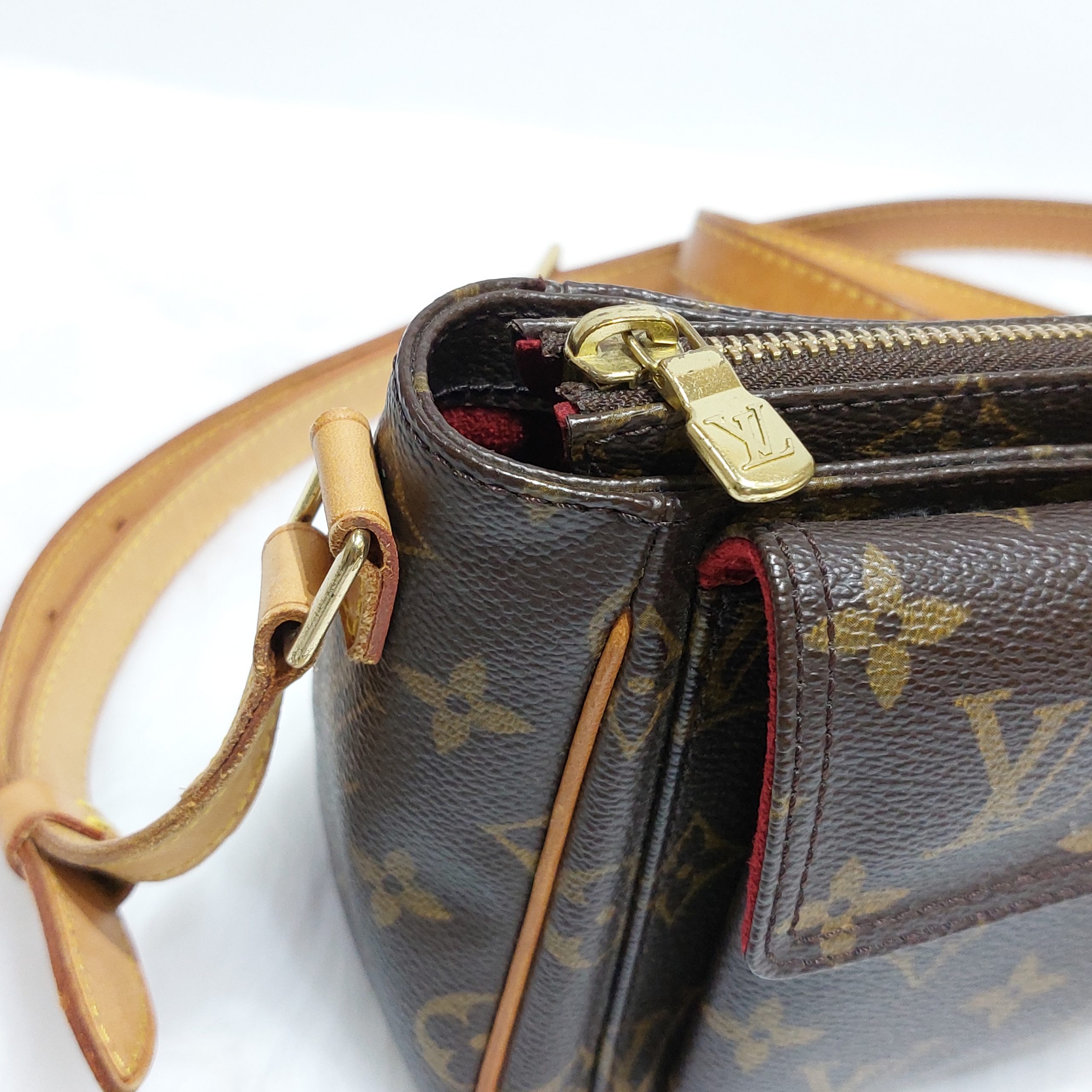 LOUIS VUITTON Monogram Viva Cite PM Shoulder Bag M51165 LV Auth