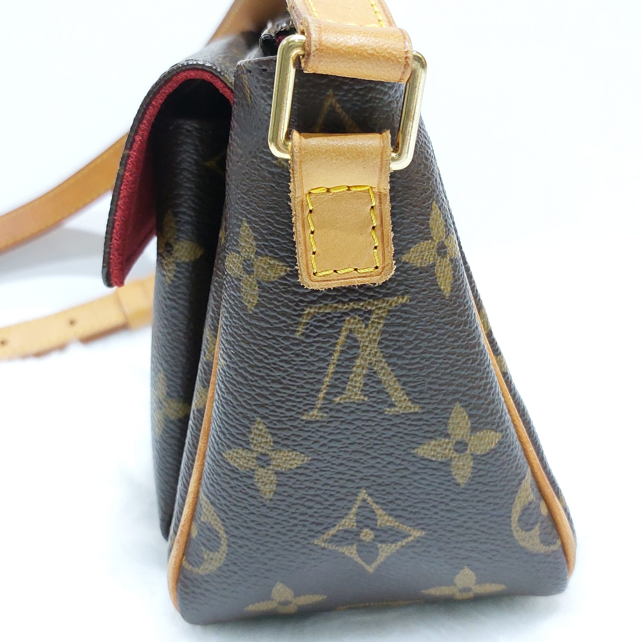 LOUIS VUITTON Monogram Viva Cite PM Shoulder Bag M51165 LV Auth am2556