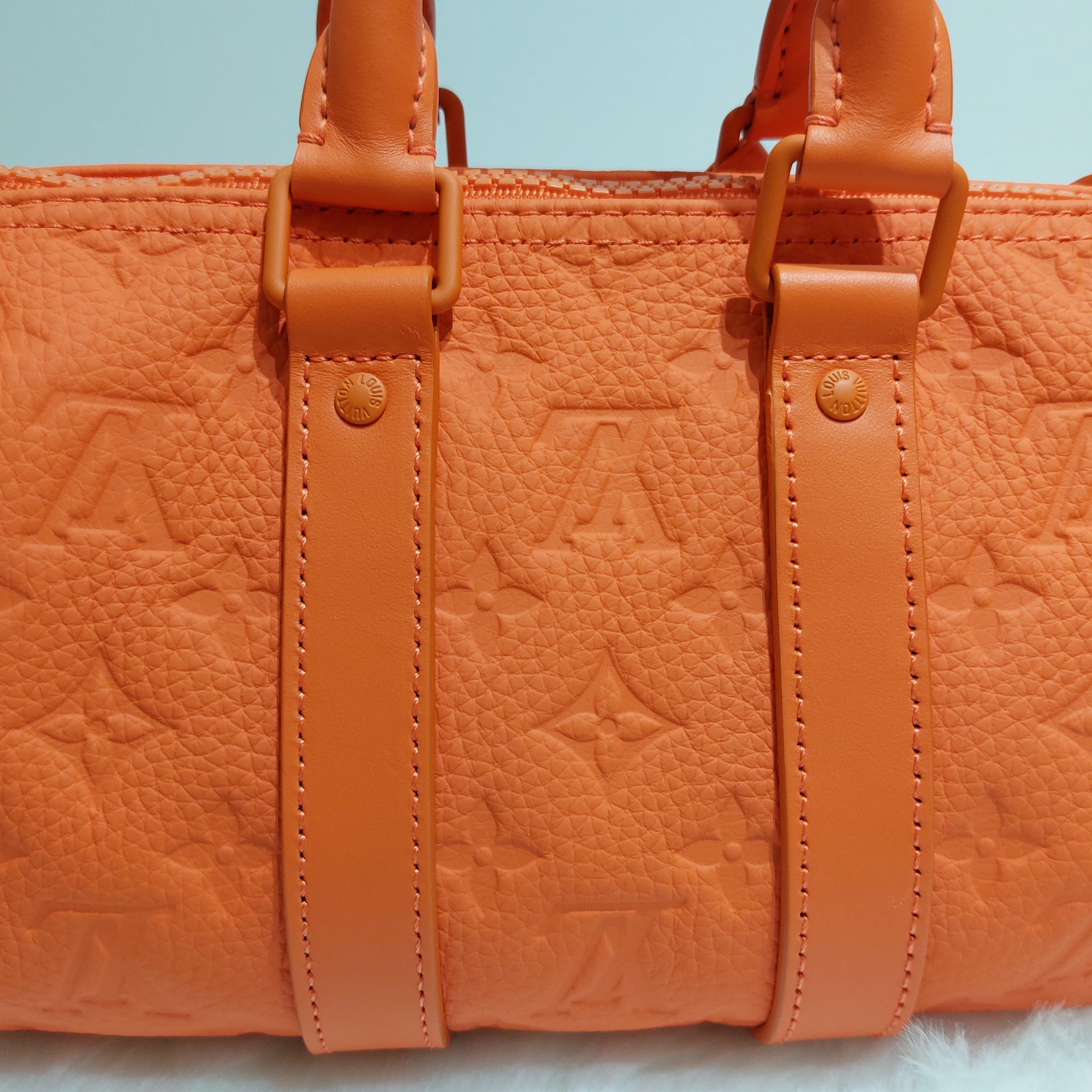 Louis Vuitton Keepall Bandouliere 25 Bag M20900 Orange - lushenticbags