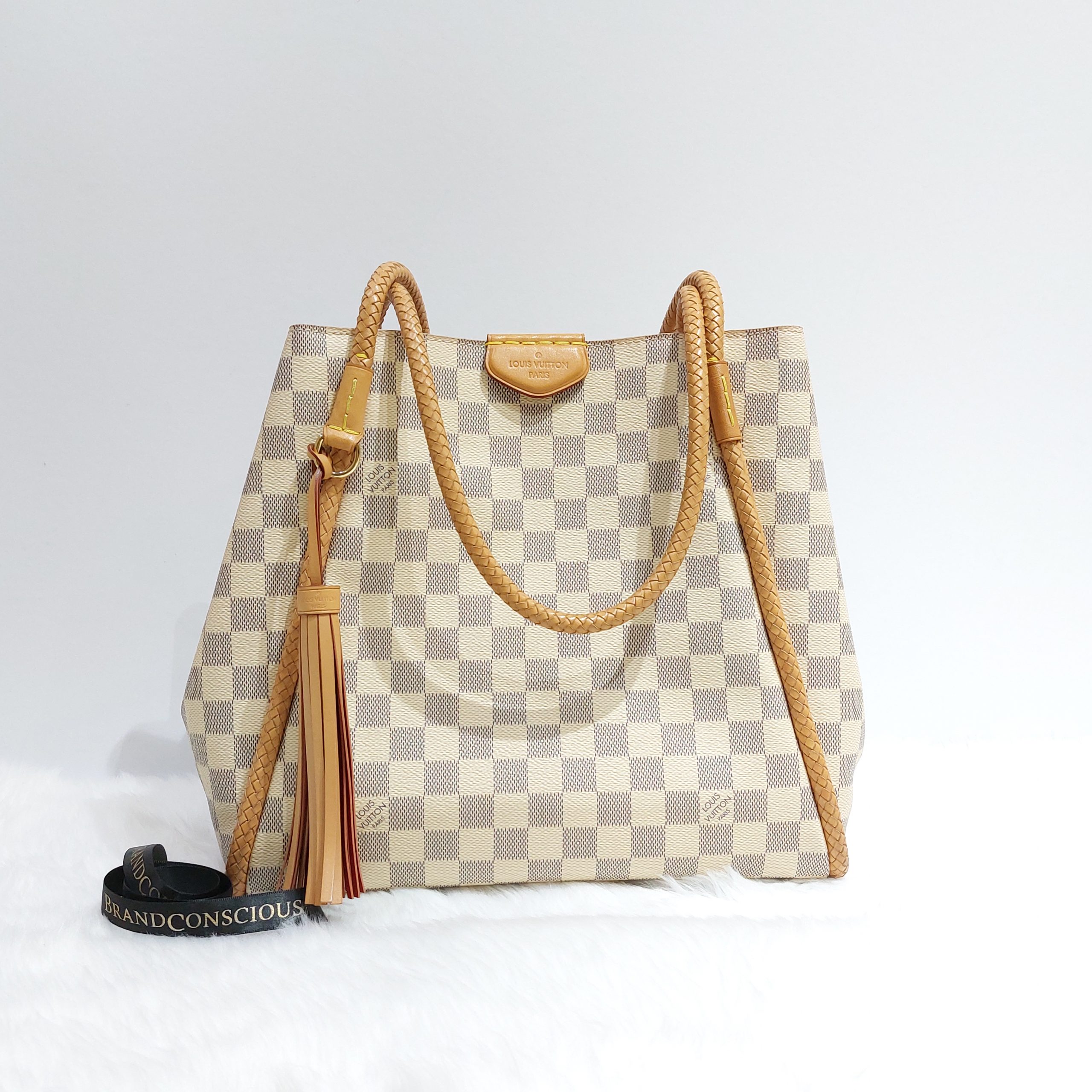 Louis Vuitton 2017 Damier Azur Propriano - Neutrals Shoulder Bags, Handbags  - LOU193756