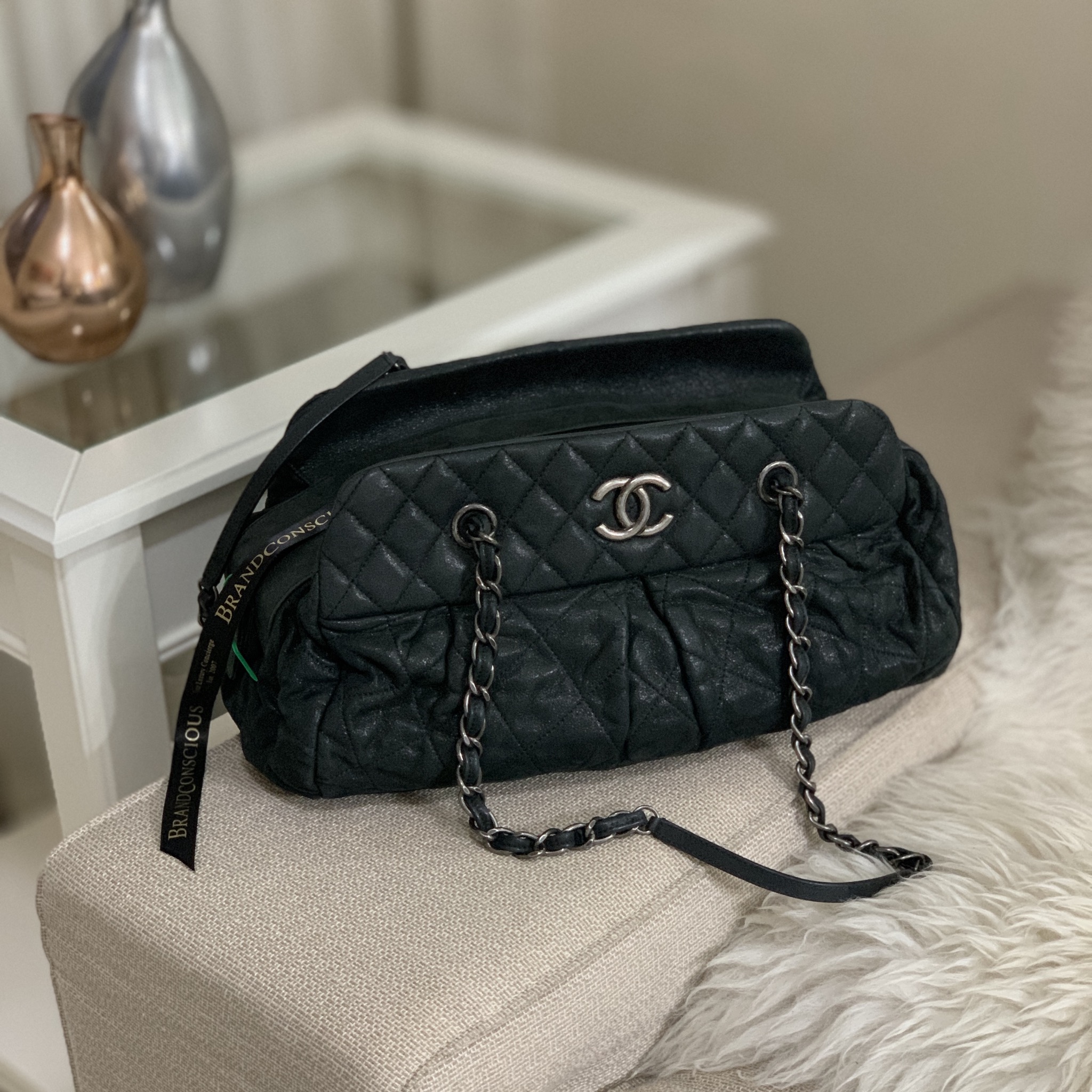 chanel bowling bag 2022