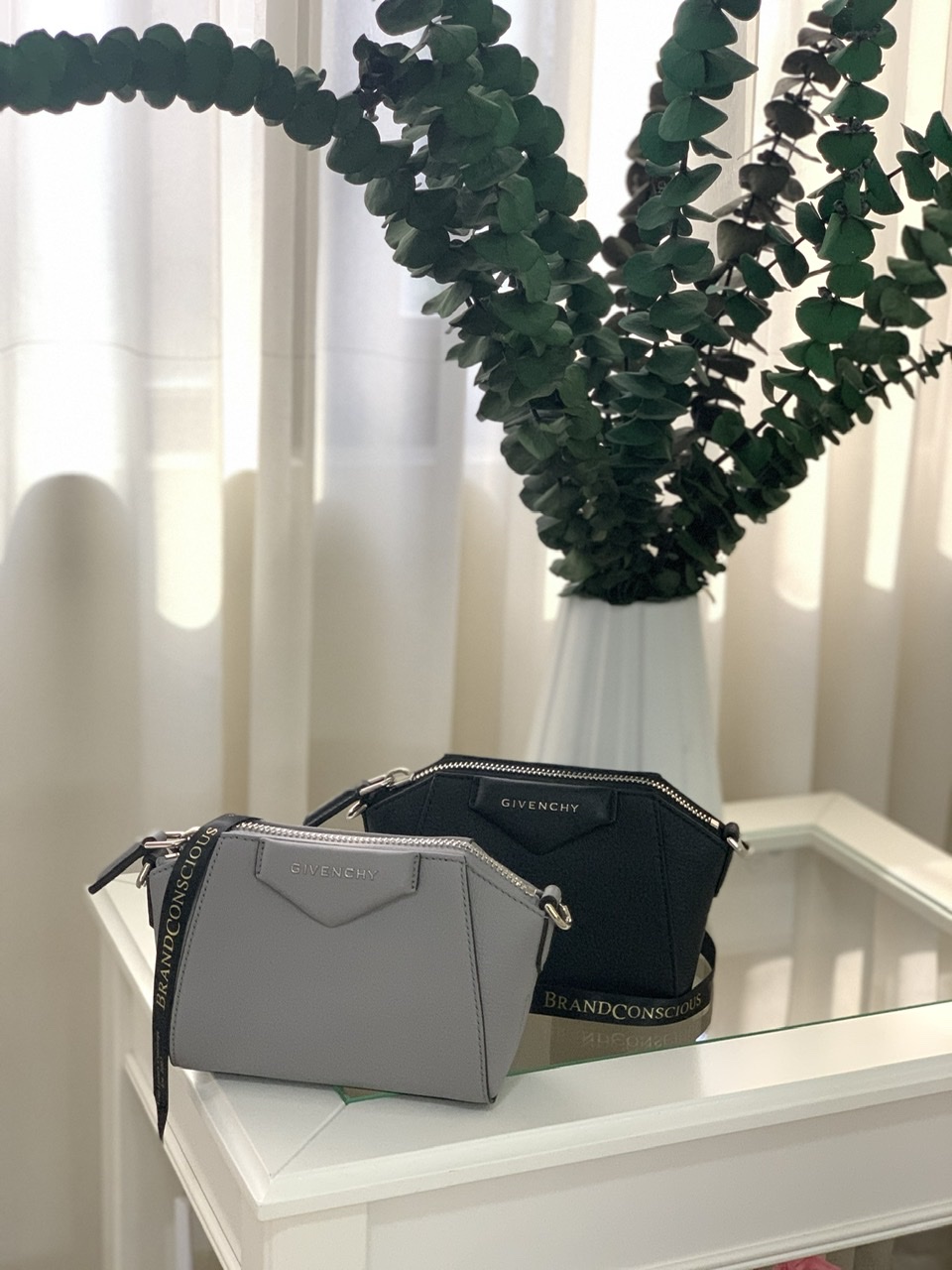 Givenchy Antigona Nano Grey Bag BrandConscious Authentics