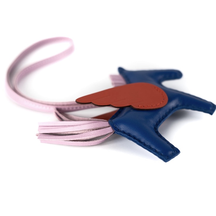 Hermes Bleu France/Mauve Sylvestre/Rouge Sellier Grigri Horse Rodeo Ba –  Madison Avenue Couture